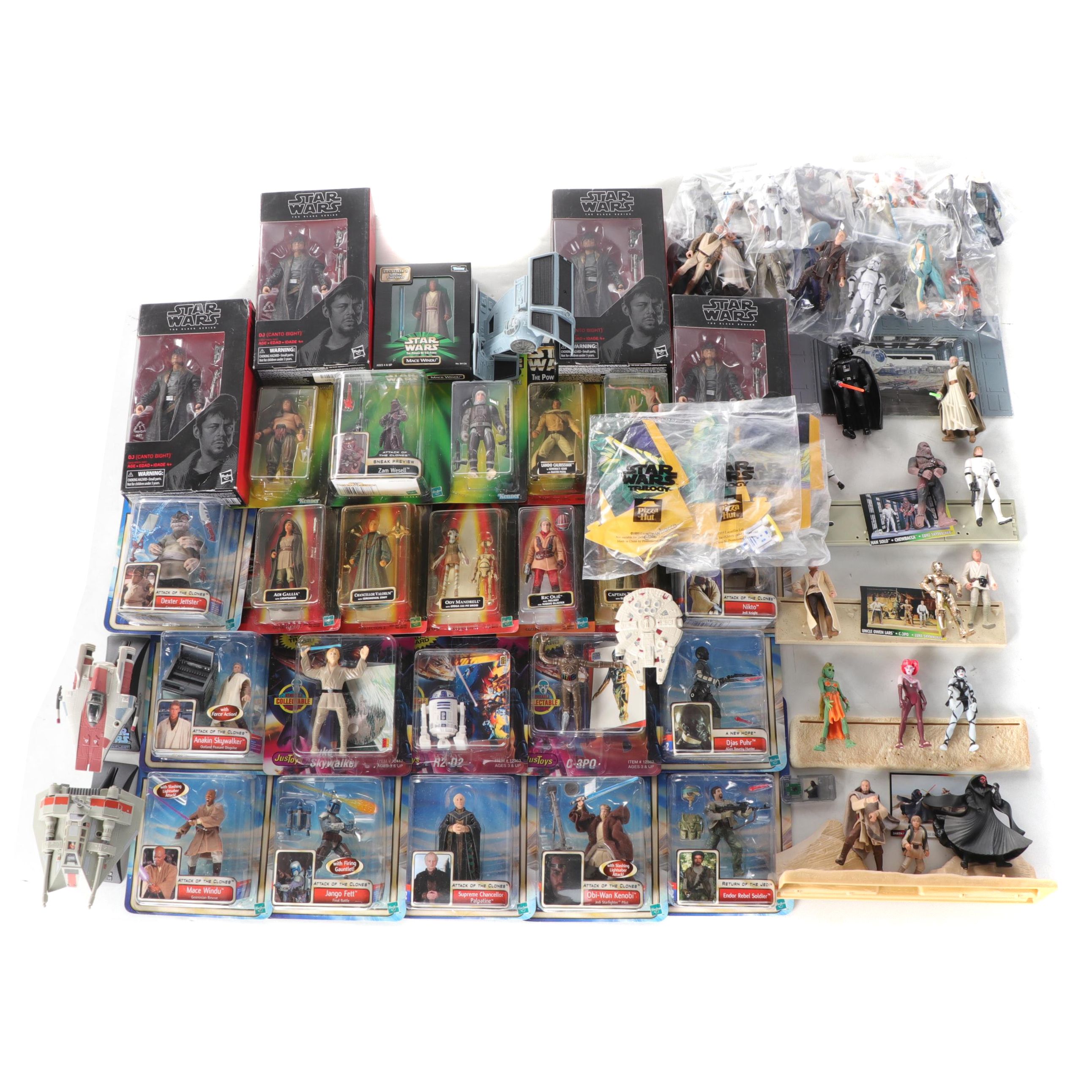 Hasbro and Other Star Wars Action Figures and Ships