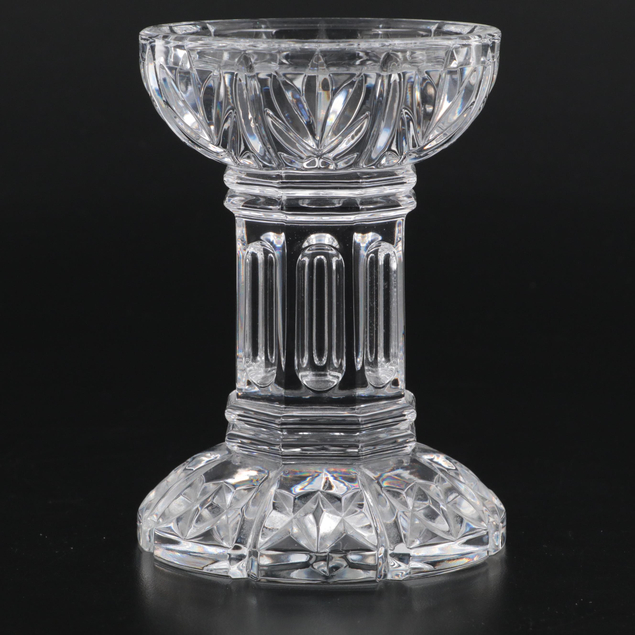 Waterford Crystal "Bethany" Pillar Candle Holder
