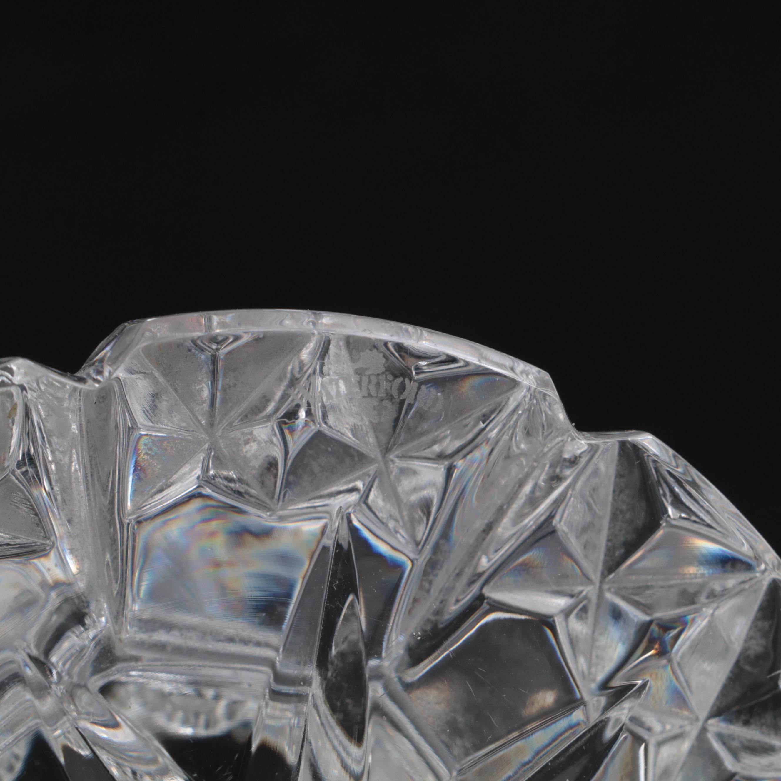 Waterford Crystal "Bethany" Pillar Candle Holder