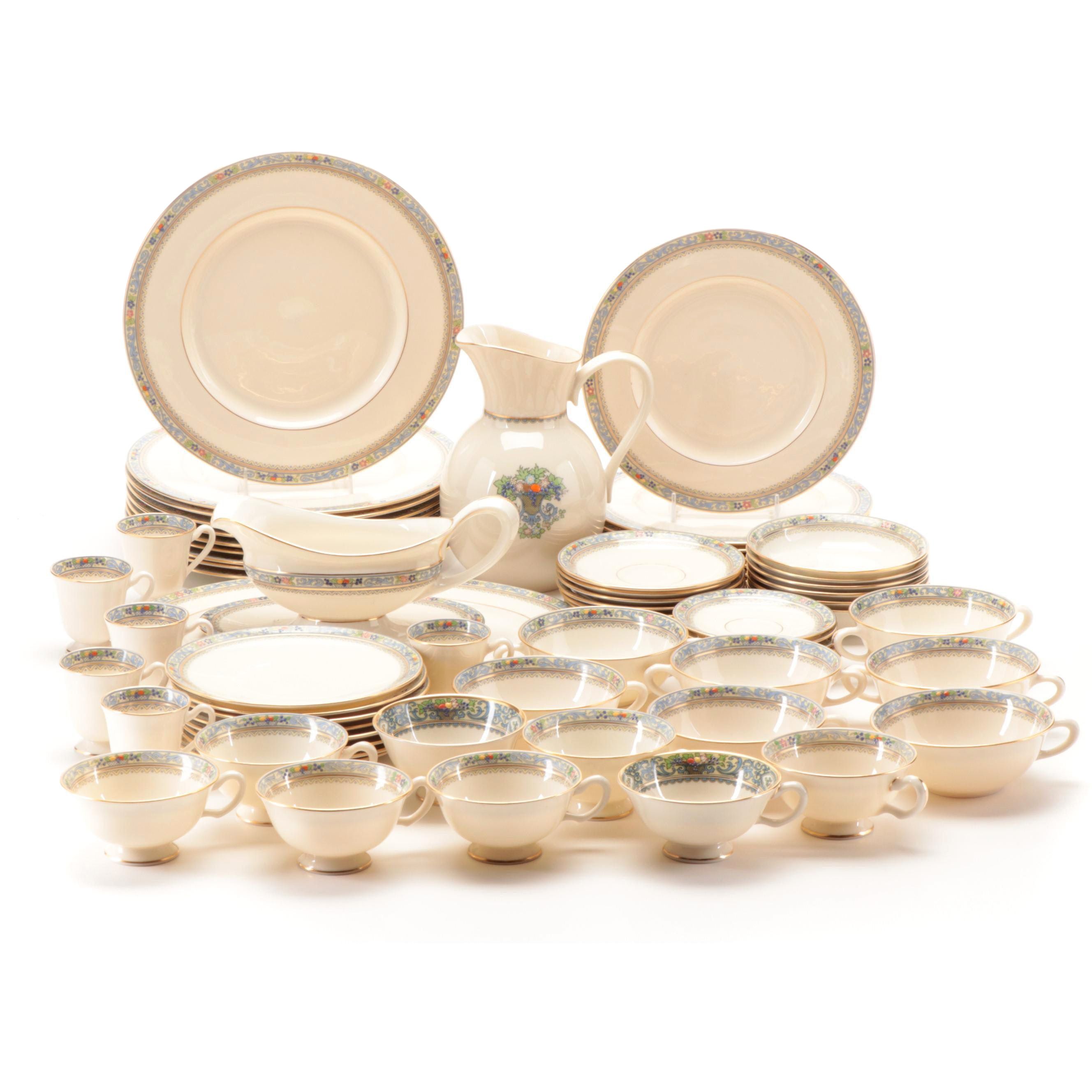Lenox "Trent" Bone China Dinnerware, Early to Mid-20th Century