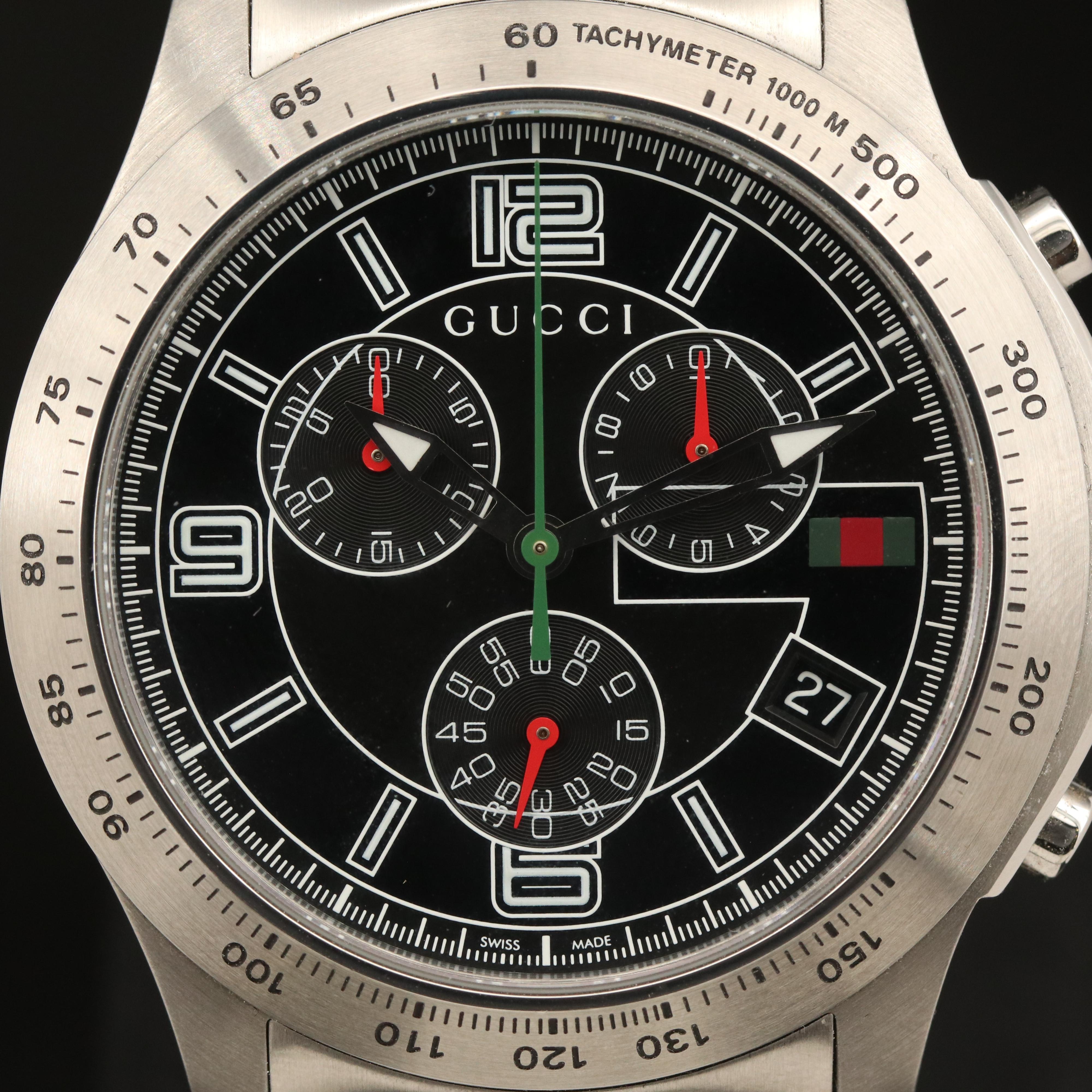 Gucci G-Timeless Chronograph Watch