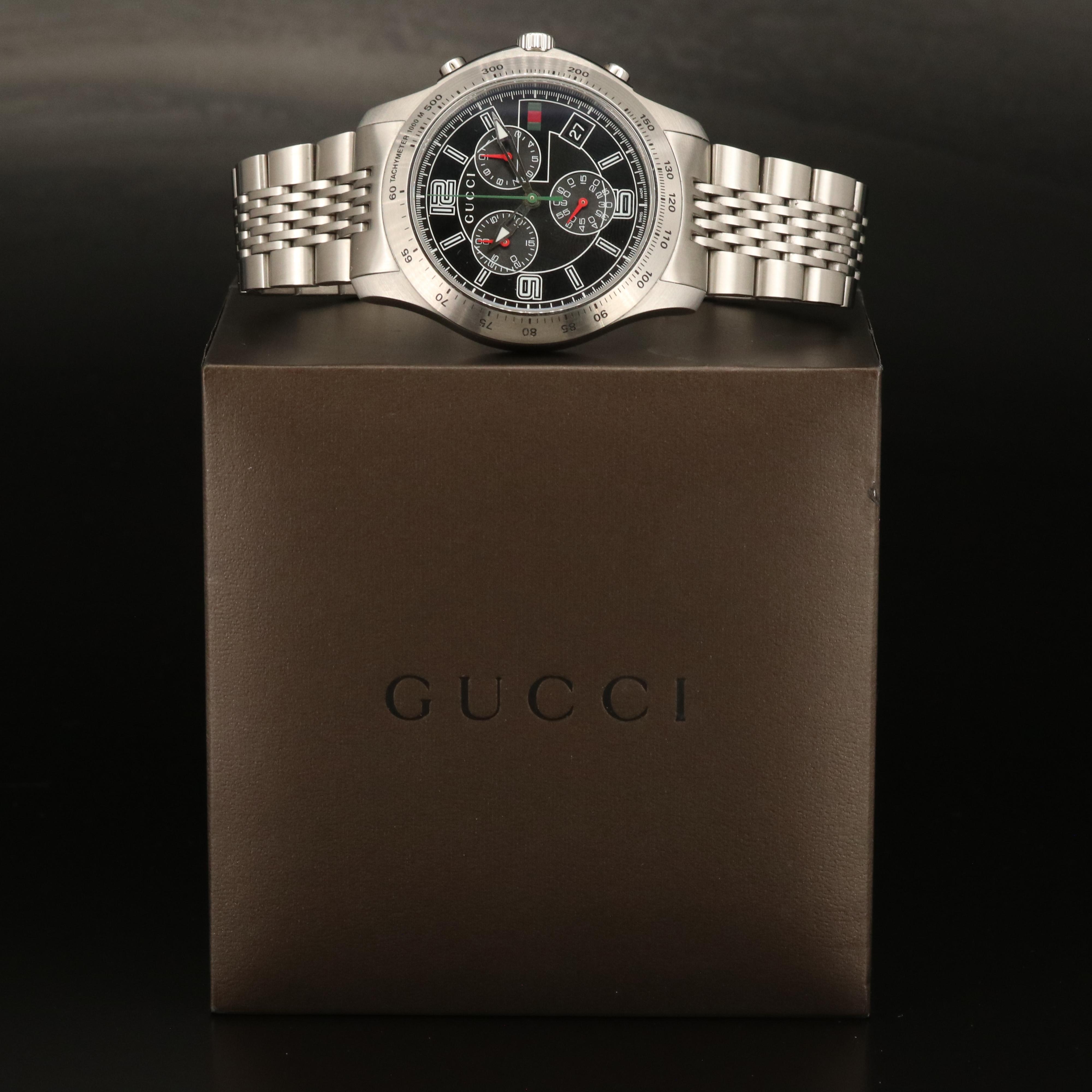Gucci G-Timeless Chronograph Watch