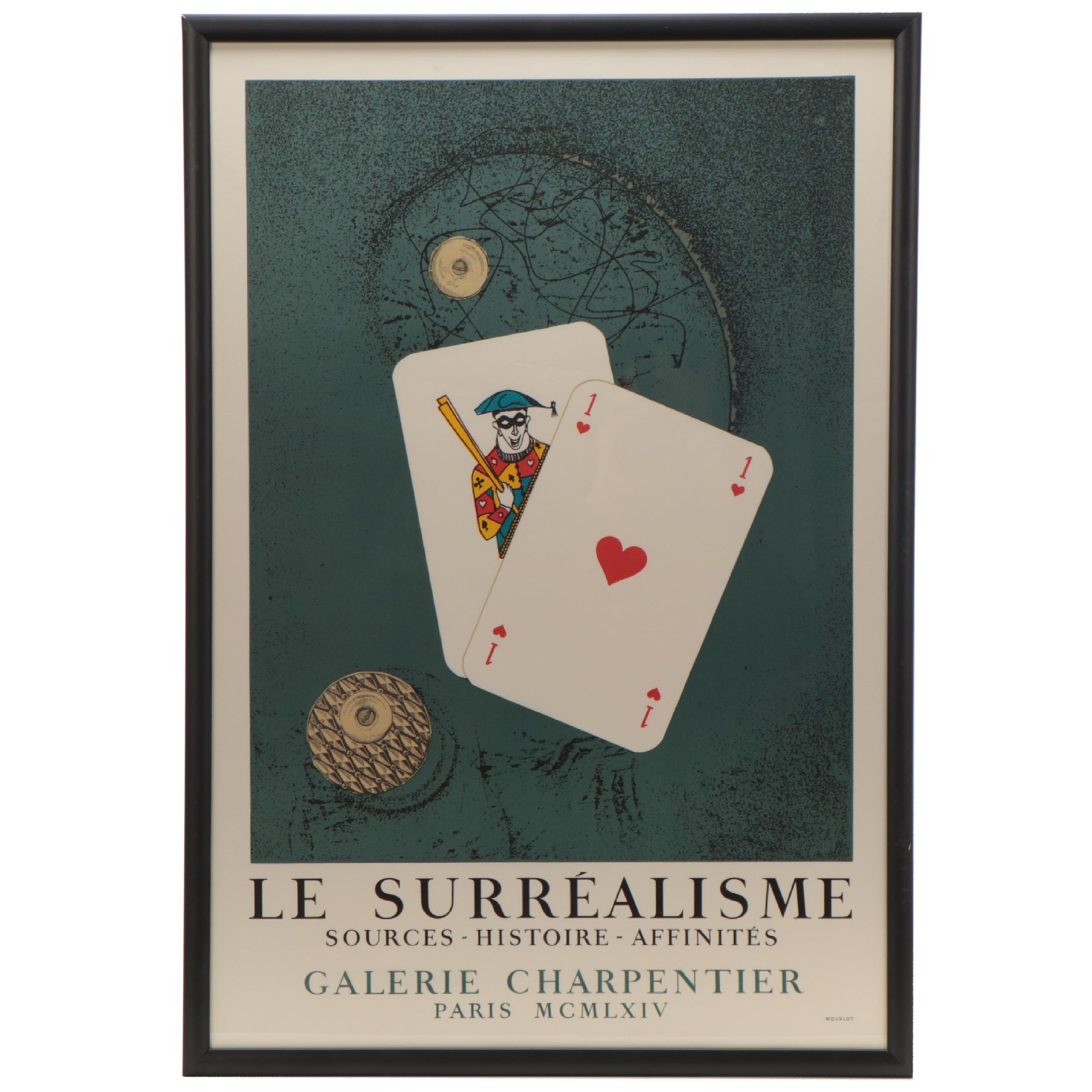 Galerie Charpentier Exhibition Poster "Le Surréalisme," 1964