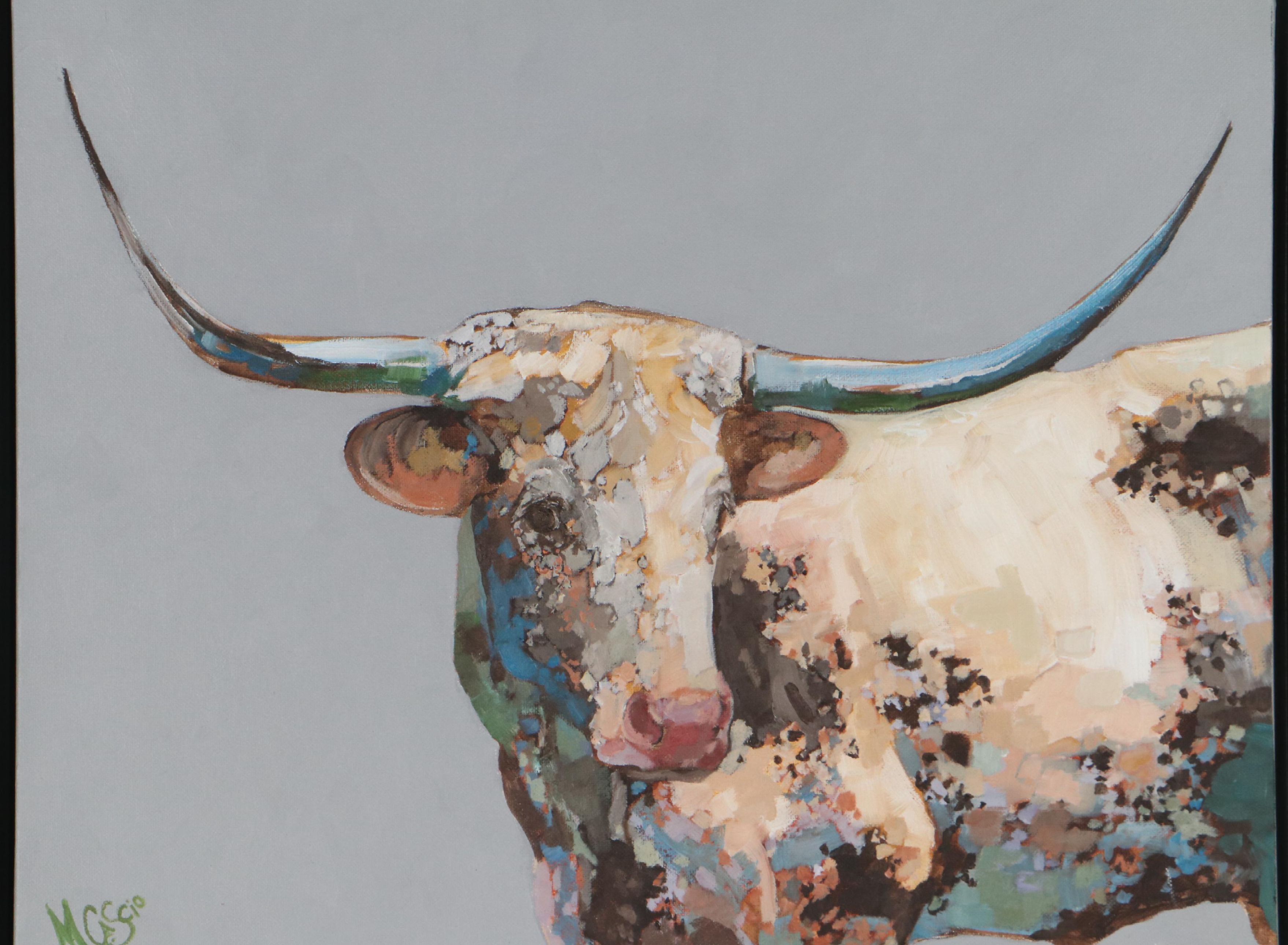 Monica Cascio Oil Painting "Enamored," 2022