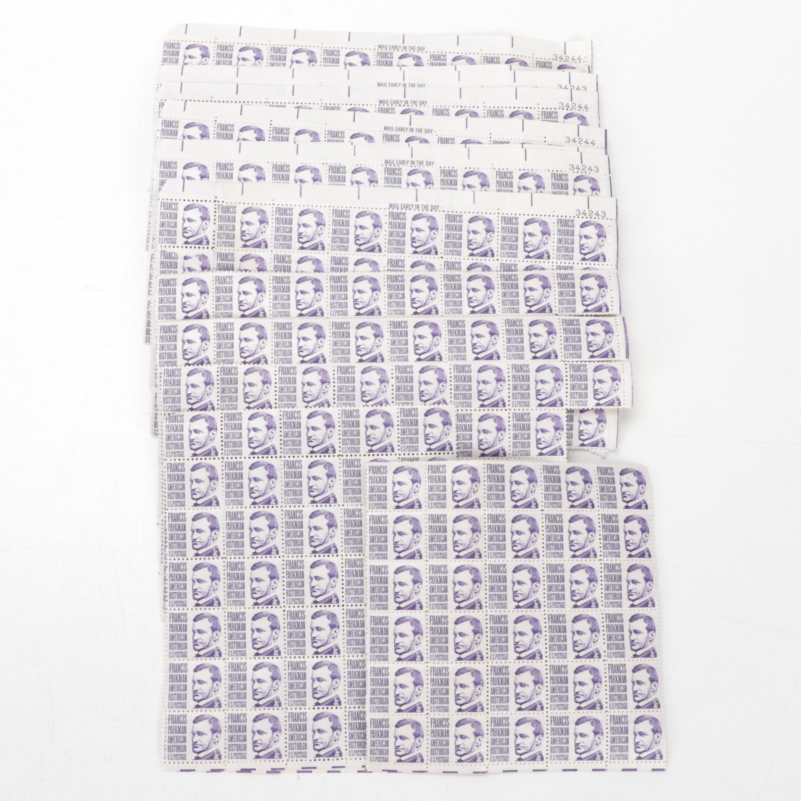 United States Stamp Blocks, Mid to Late 20th Century