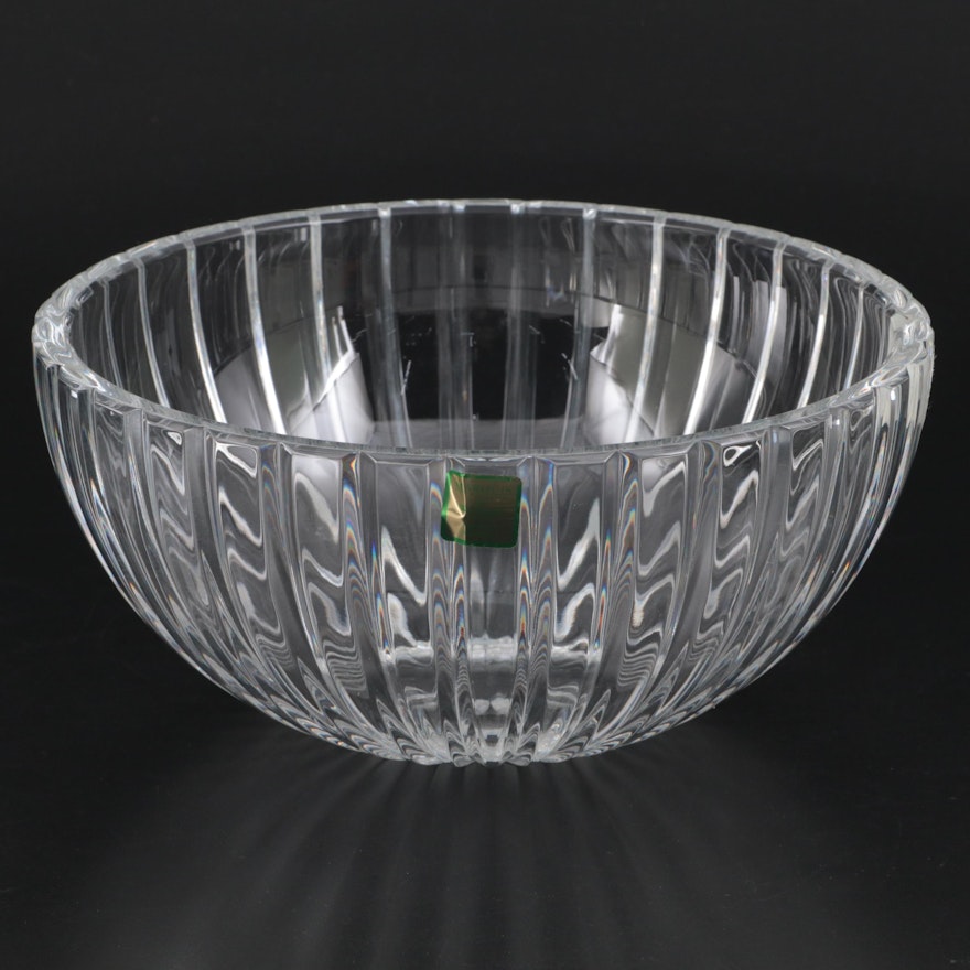 Marquis by Waterford "Palladia Collection" Hand-Cut Crystal Bowl