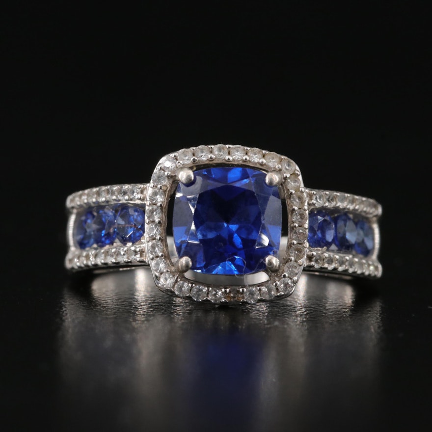 Sterling Sapphire Ring