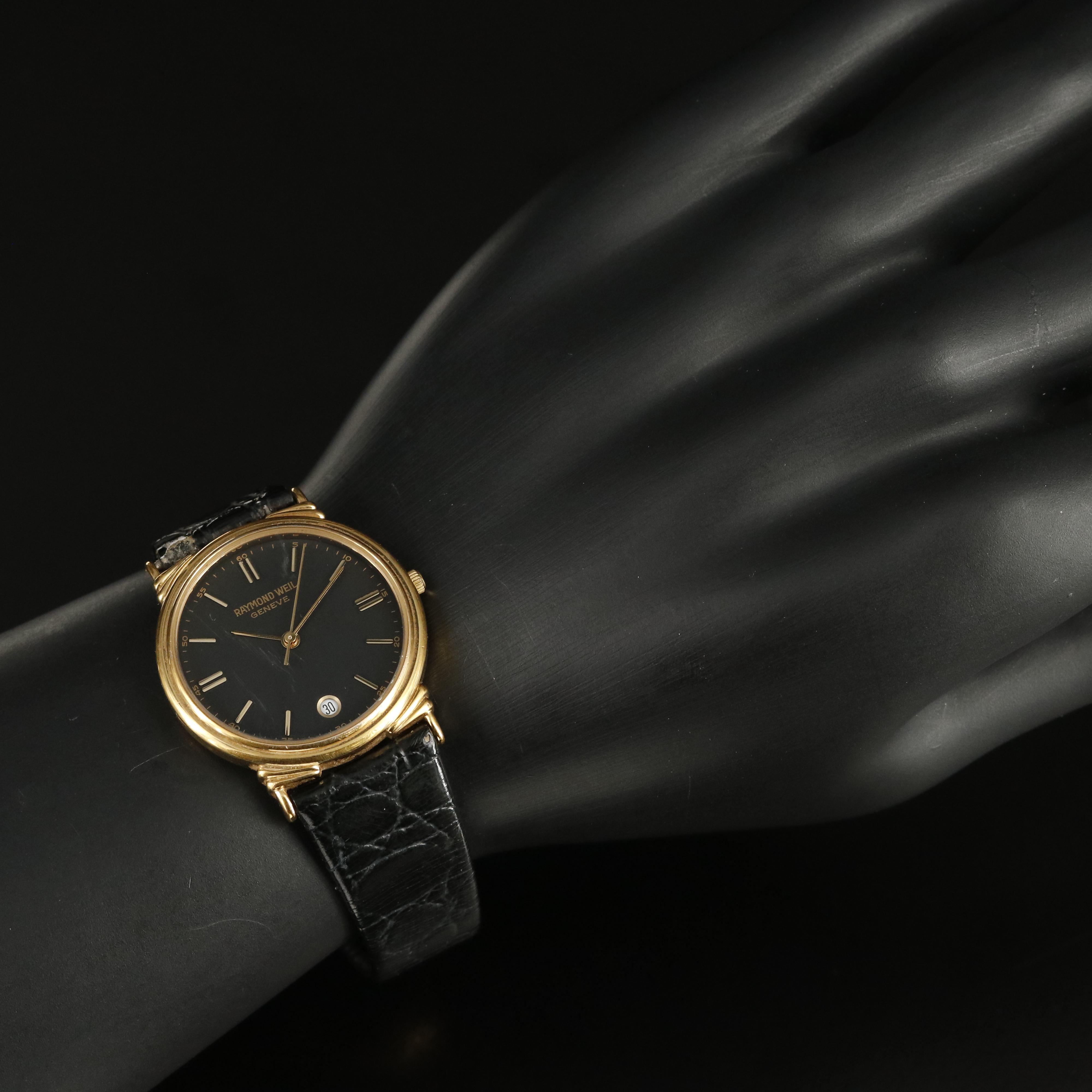 Raymond Weil Black Dial with Date Watch