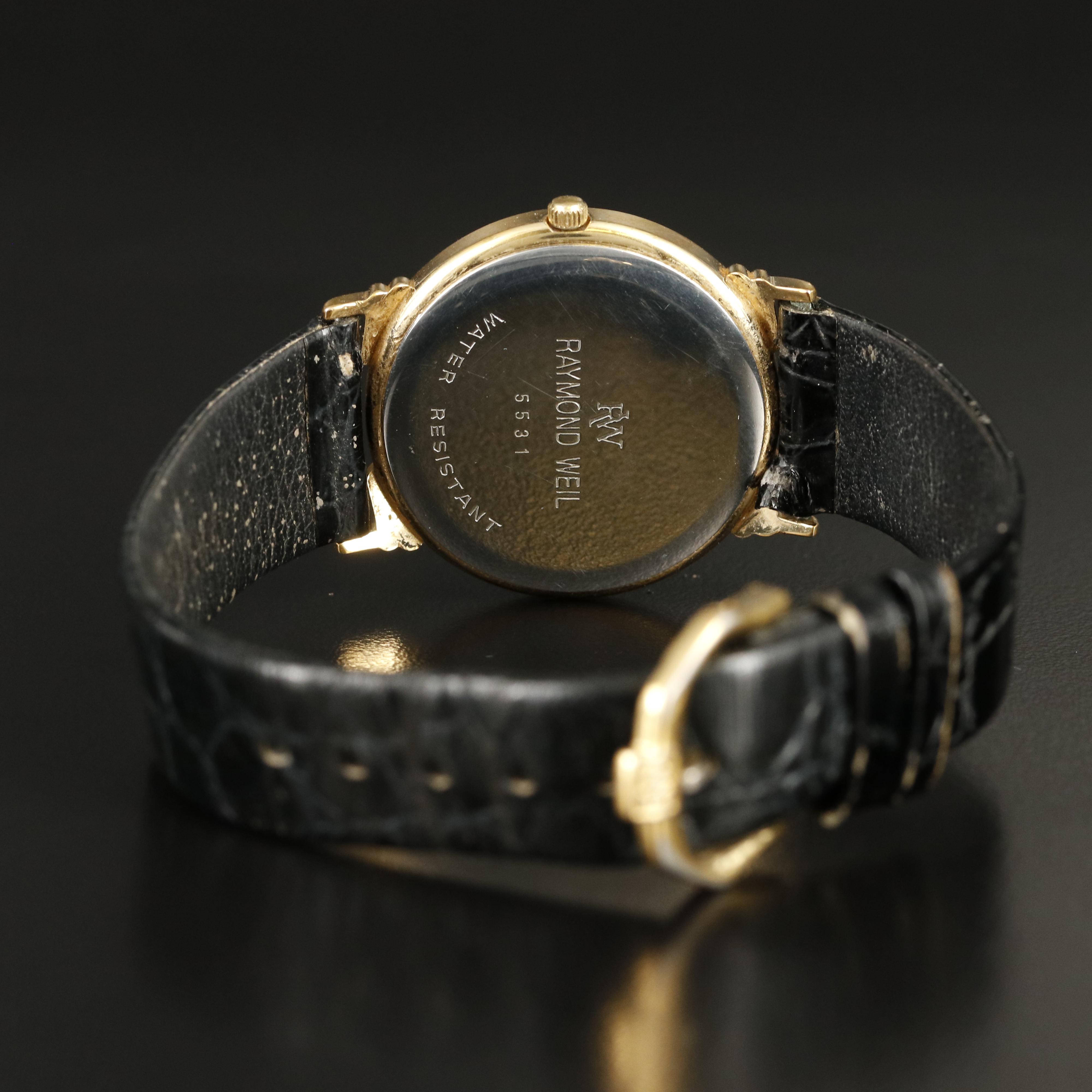 Raymond Weil Black Dial with Date Watch