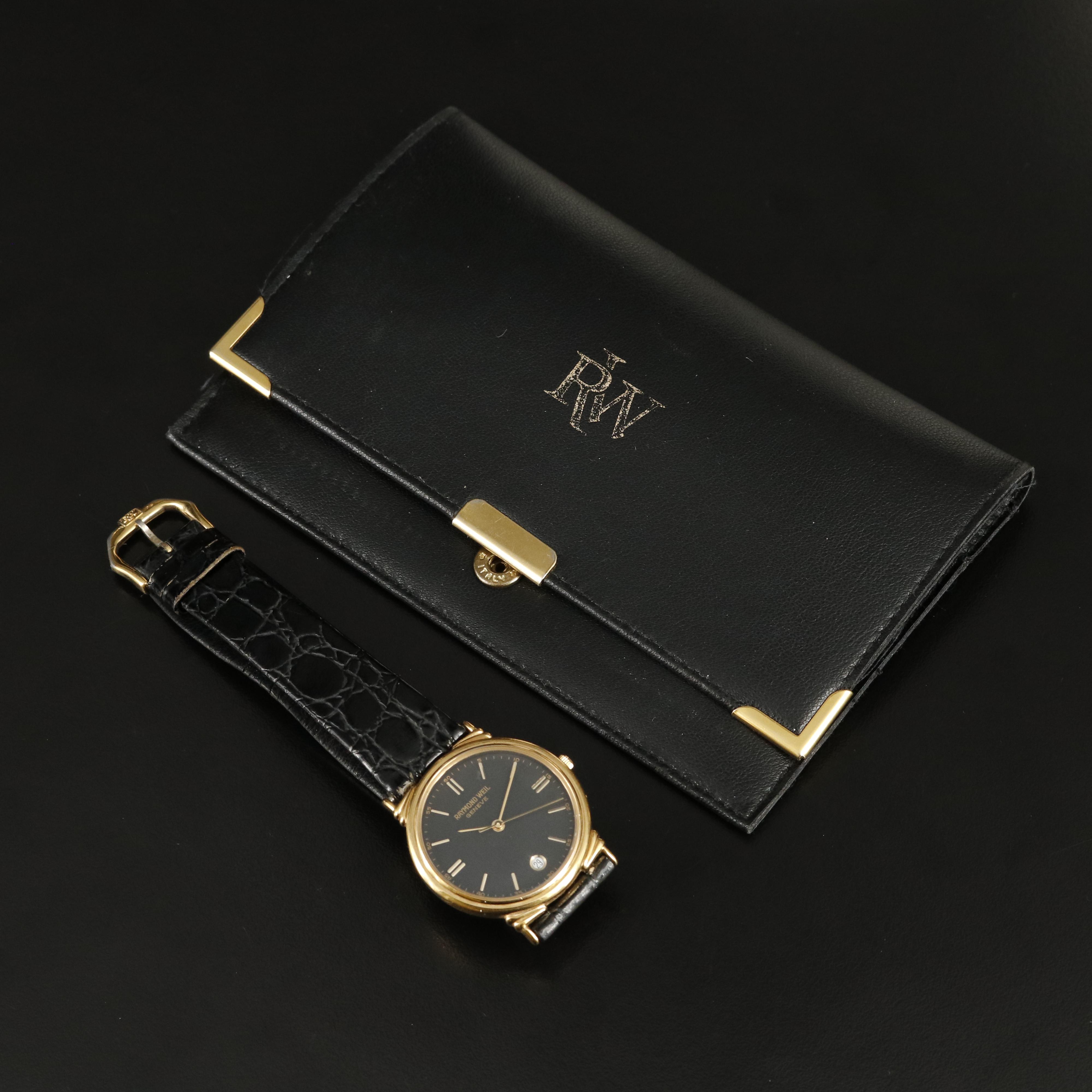 Raymond Weil Black Dial with Date Watch