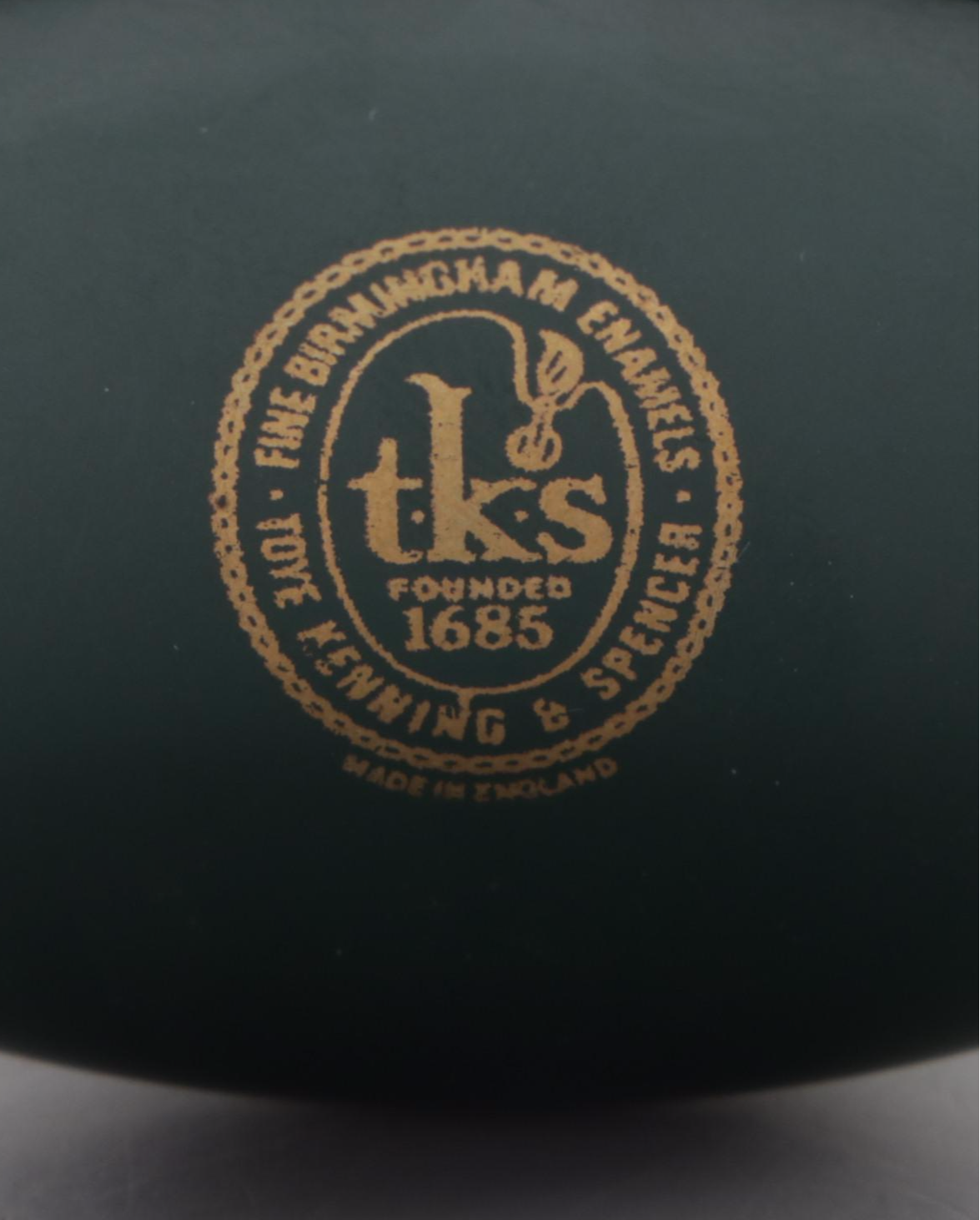 Toye, Kenning & Spencer Ltd. "The Old Course" Enamel Box, 1995