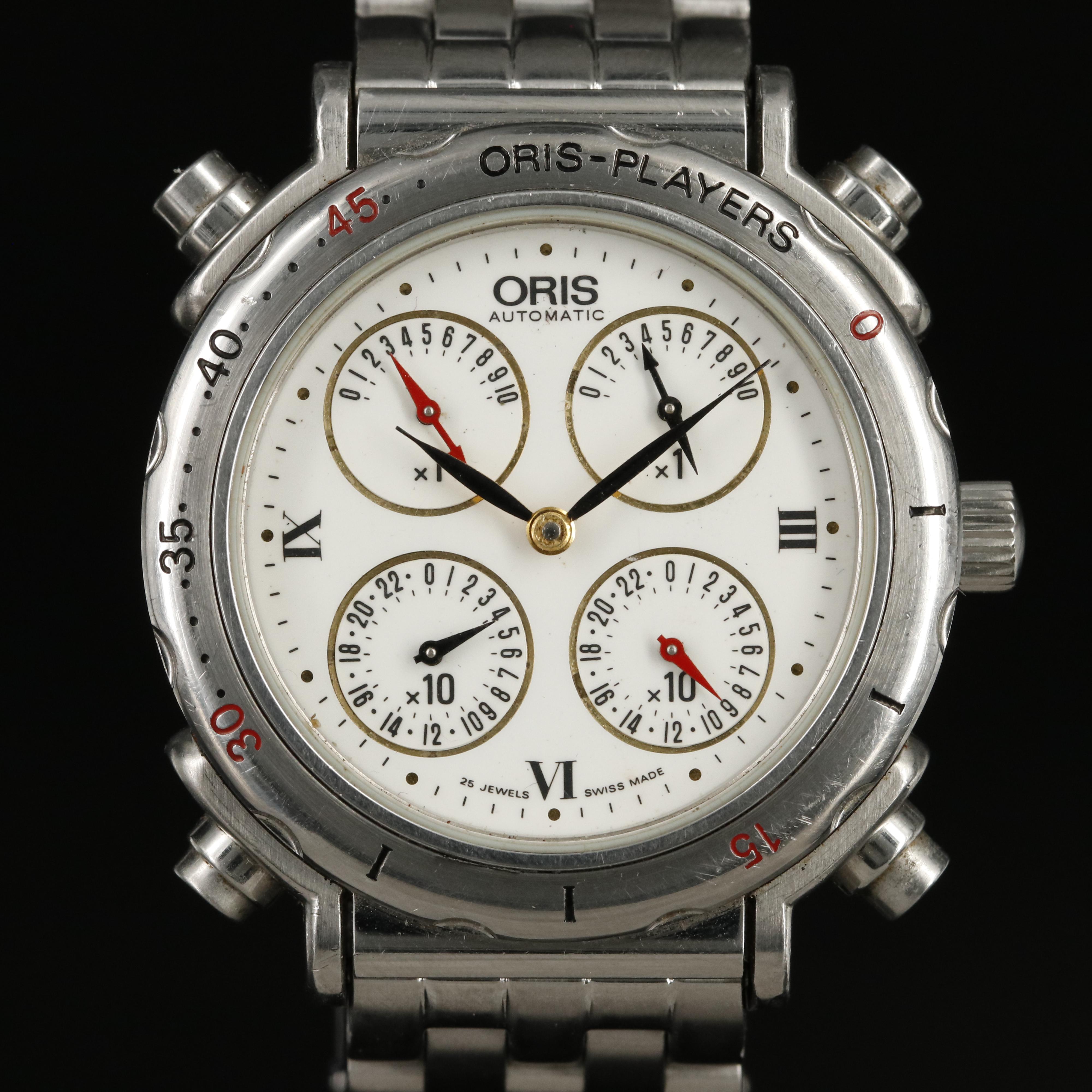 Oris "Players Golf" Automatic Stainless Steel Watch