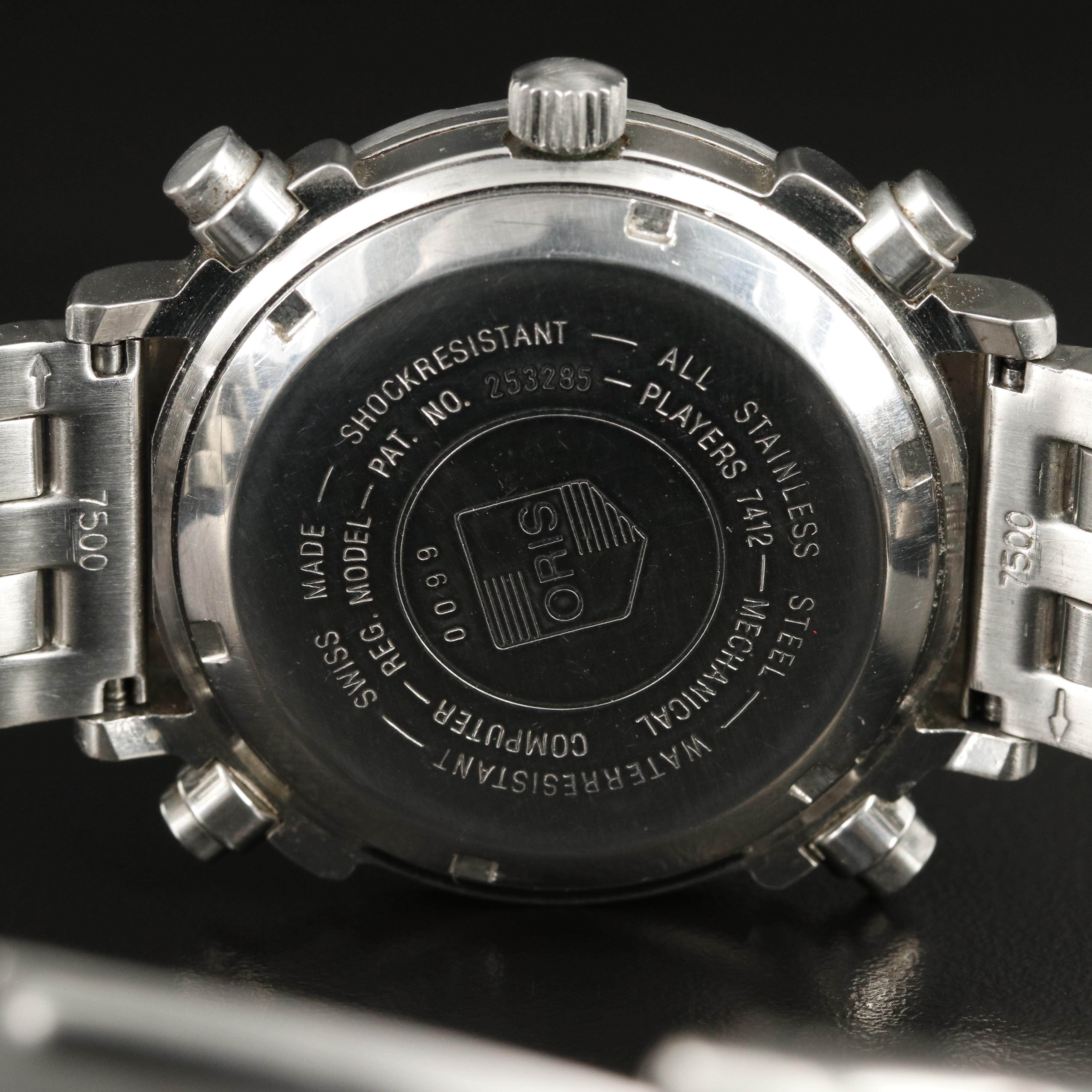 Oris "Players Golf" Automatic Stainless Steel Watch