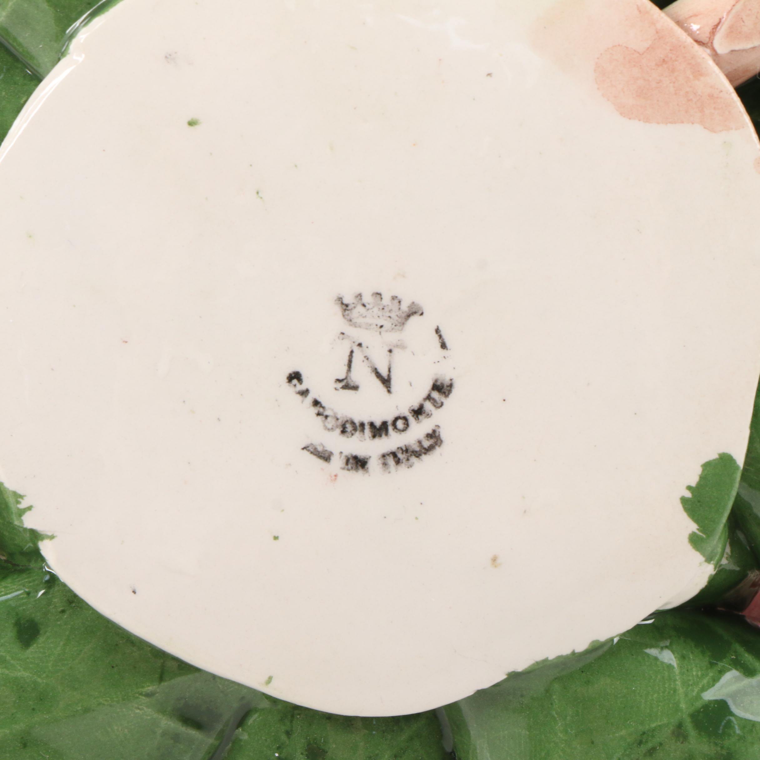 Capodimonte, Crown Staffordshire and Boehm Porcelain Flower Figurines