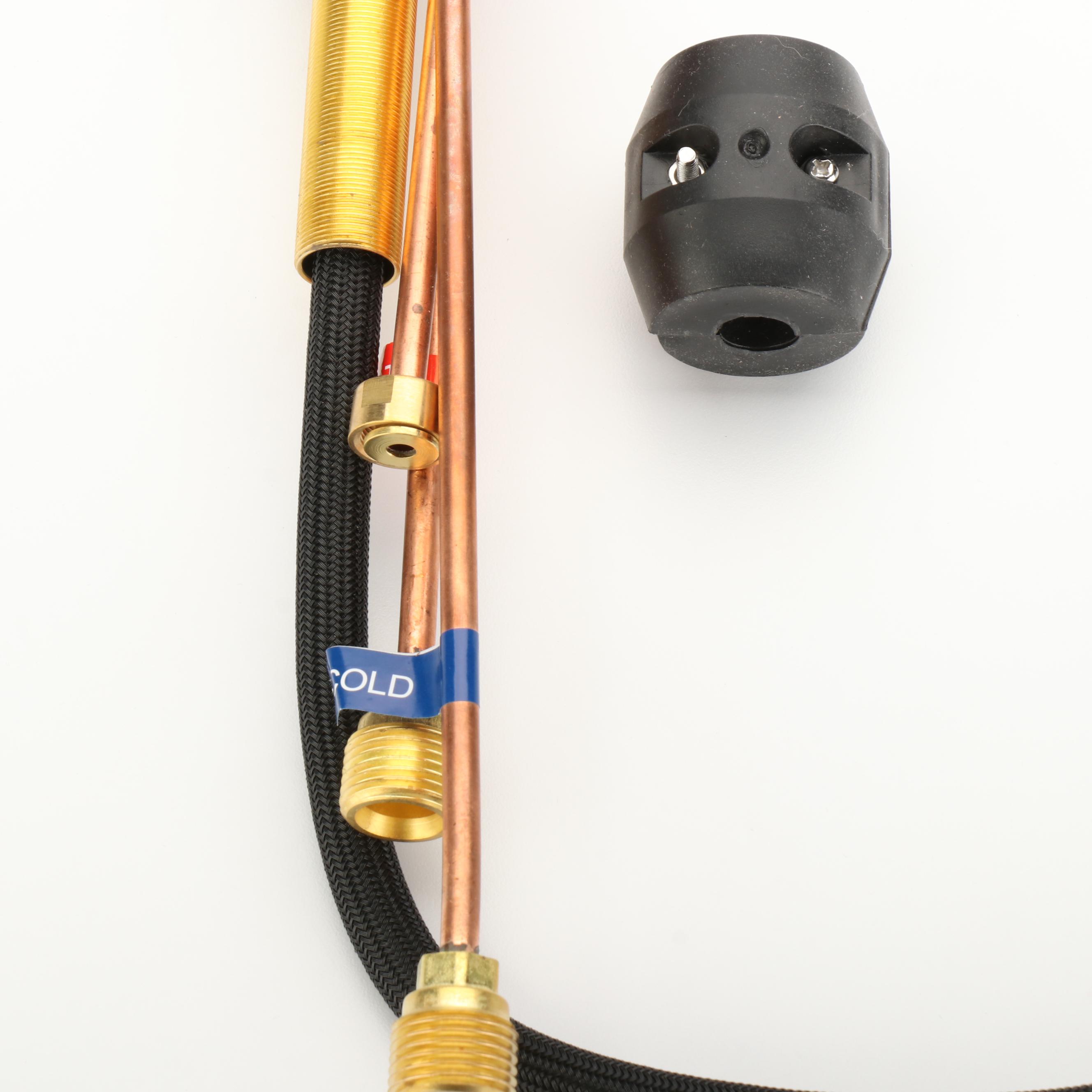 Antique Copper Finish Single Hole Kitchen Faucet with Spring Spout Mount