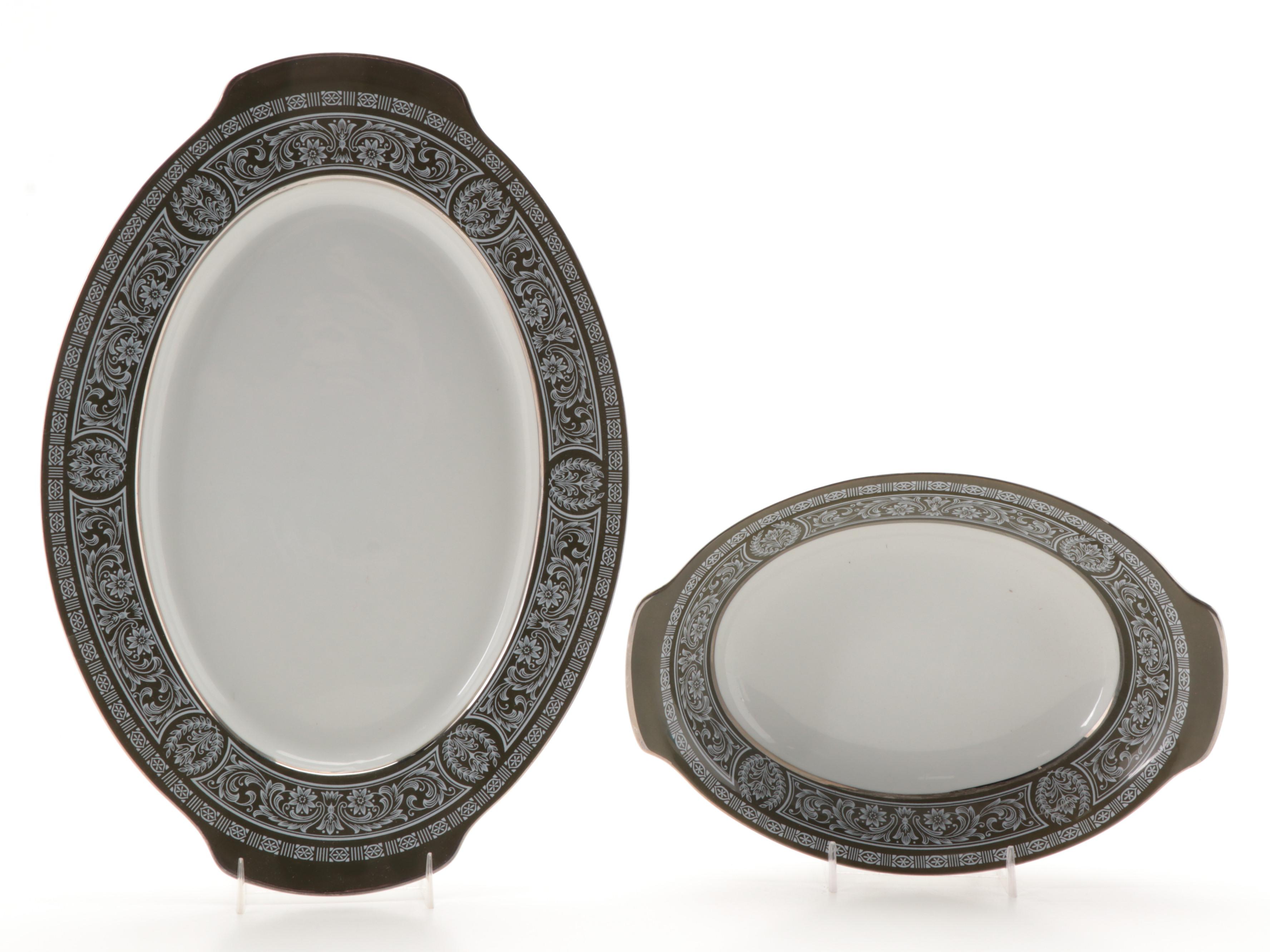 Fine China of Japan "Forest Damask" Porcelain Dinnerware and Serveware