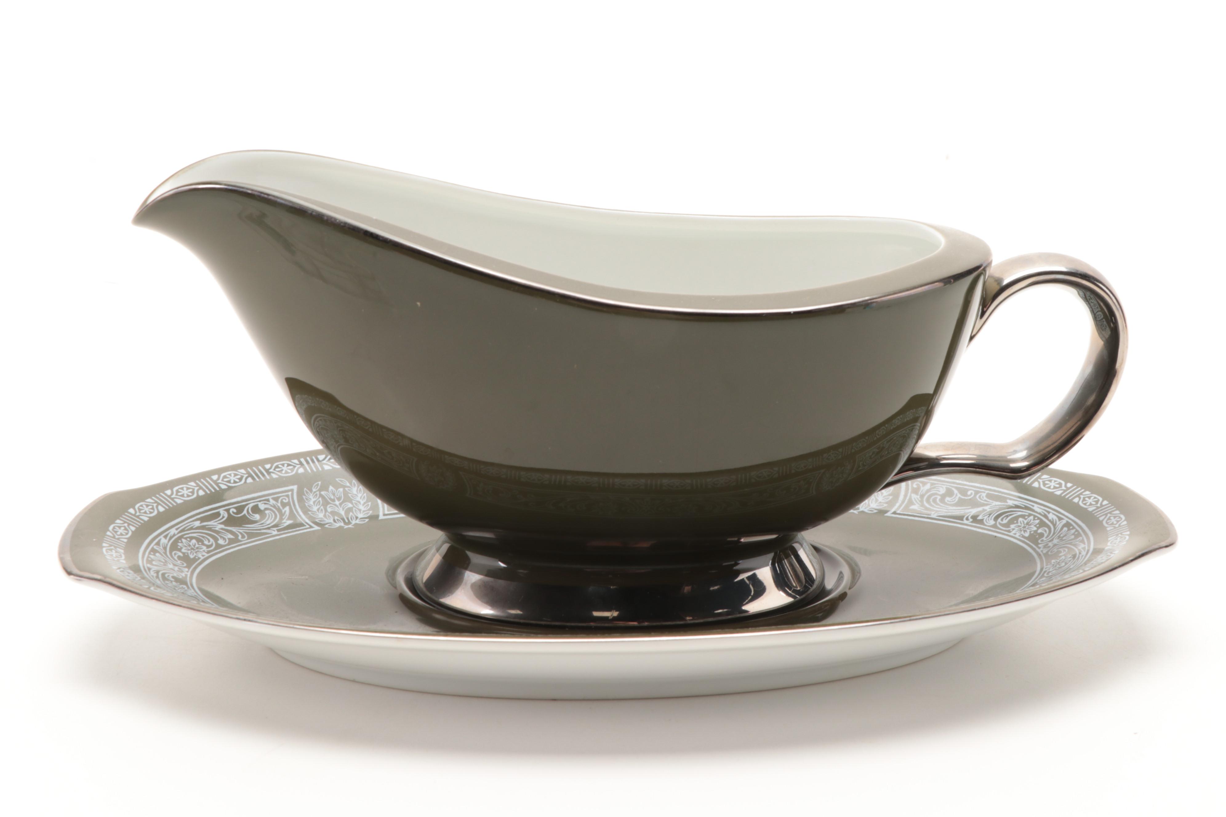 Fine China of Japan "Forest Damask" Porcelain Dinnerware and Serveware