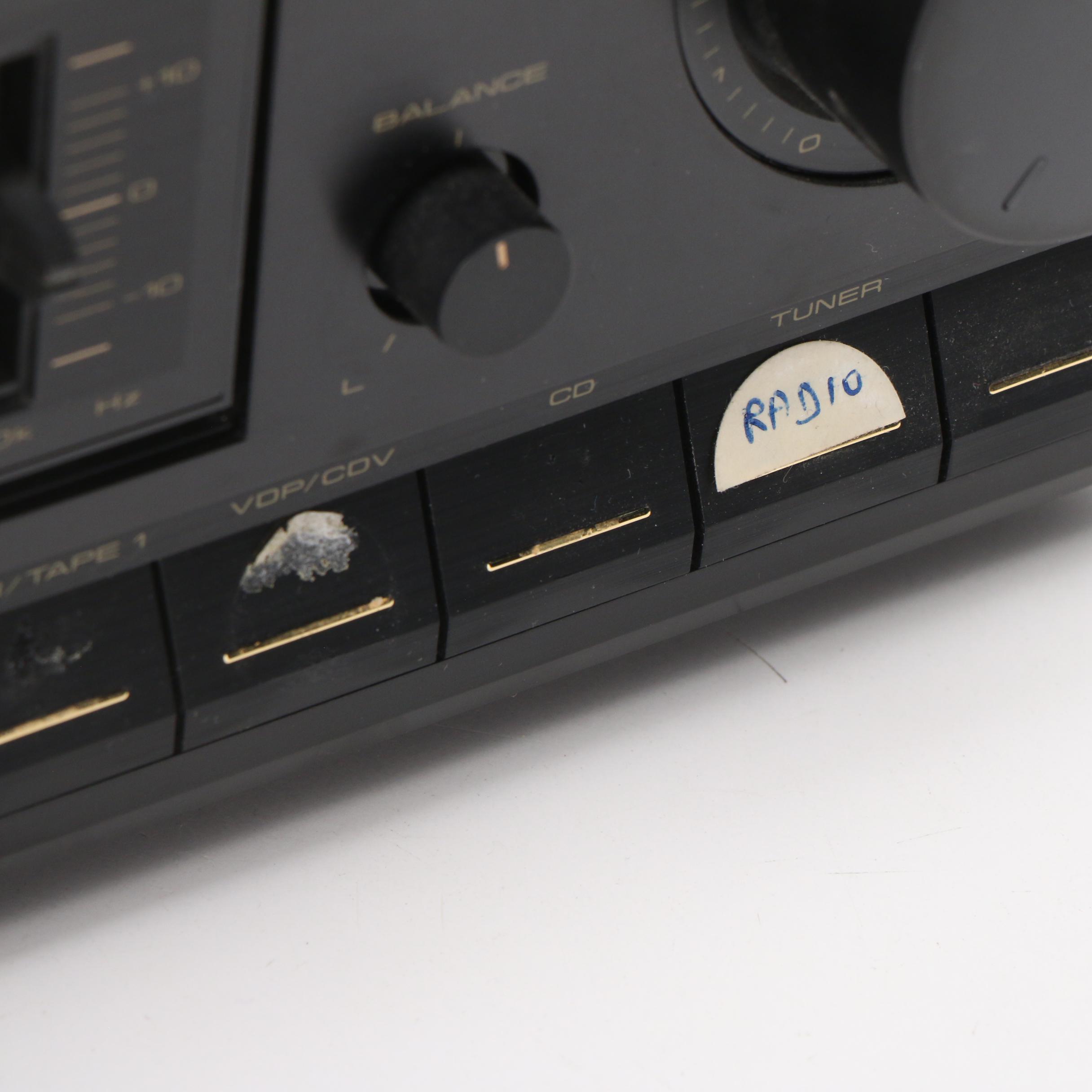 Pioneer Stereo Receiver, Cassette Tape Deck and 6-Disc CD Player, 1990s