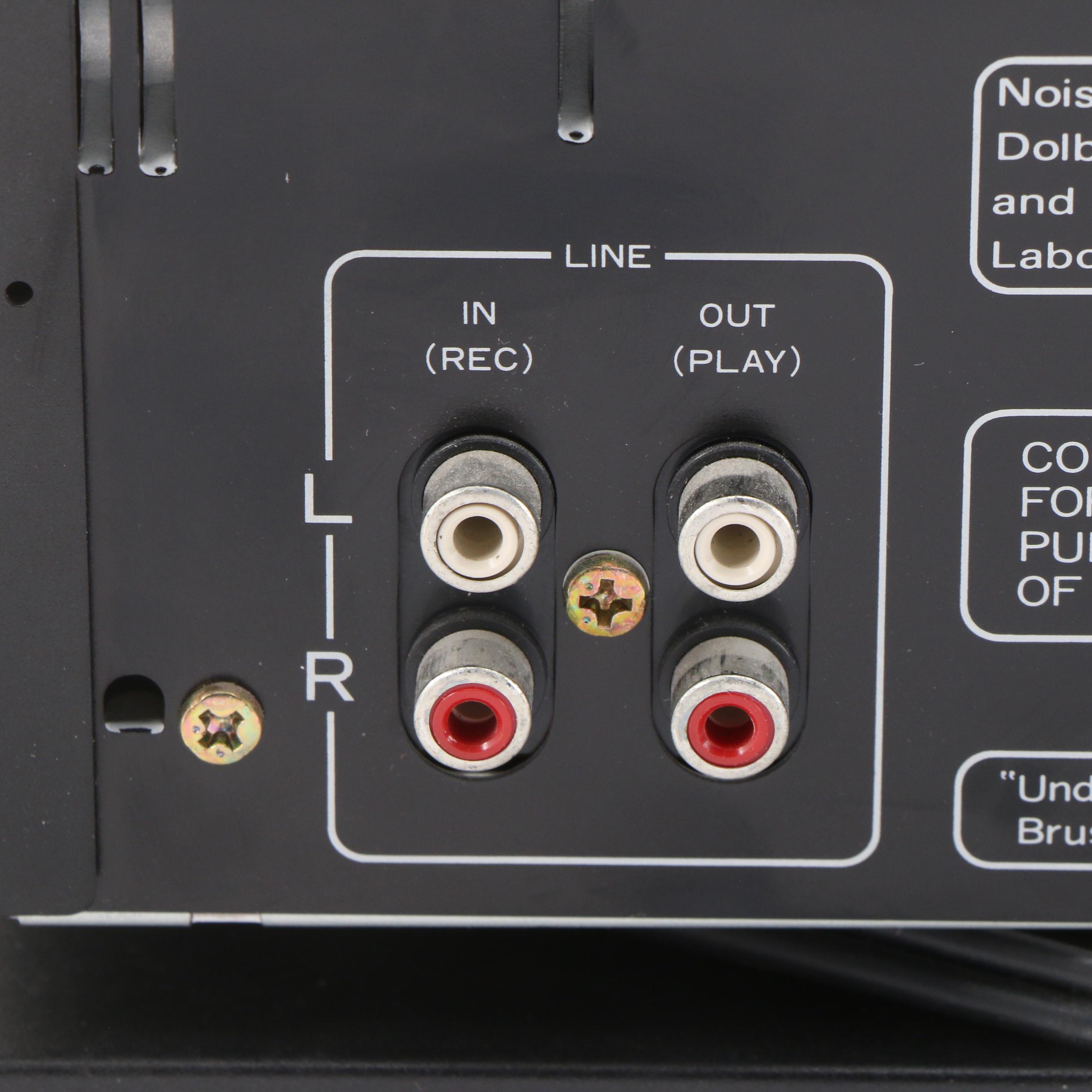 Pioneer Stereo Receiver, Cassette Tape Deck and 6-Disc CD Player, 1990s
