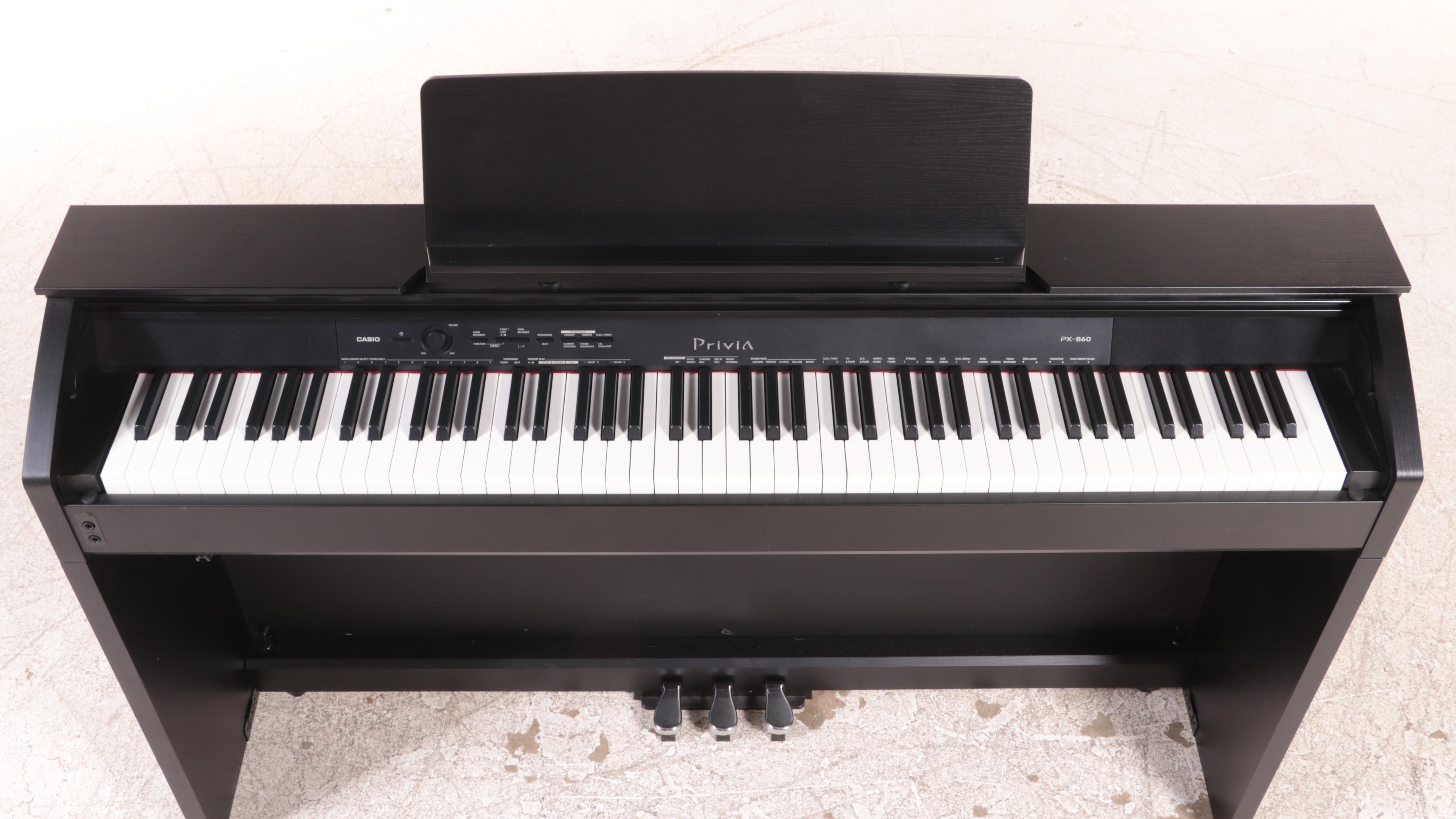 Casio Privia PX-860 Electric Piano Keyboard with Bench