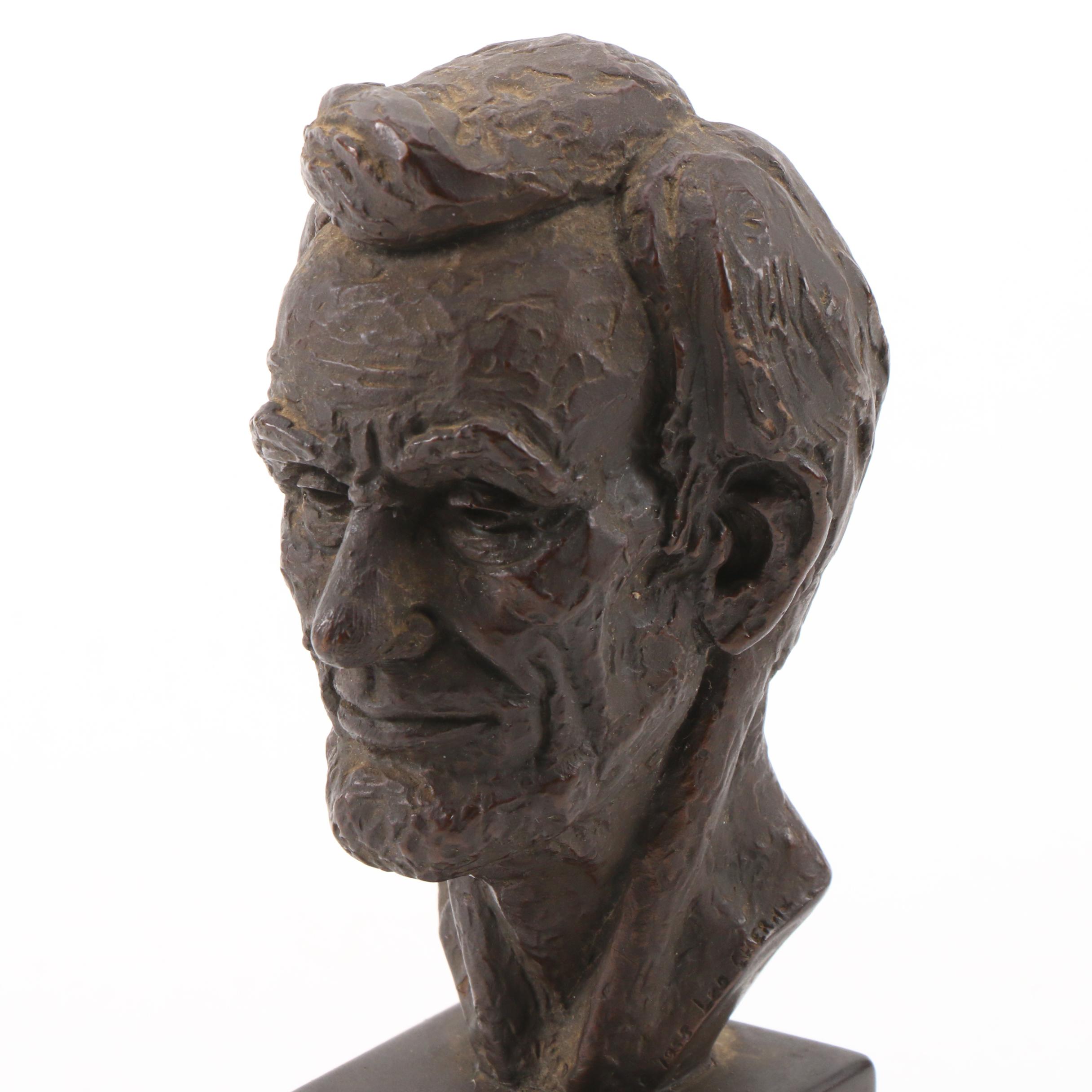 Composite Bust After Leo Cherne "Abraham Lincoln"