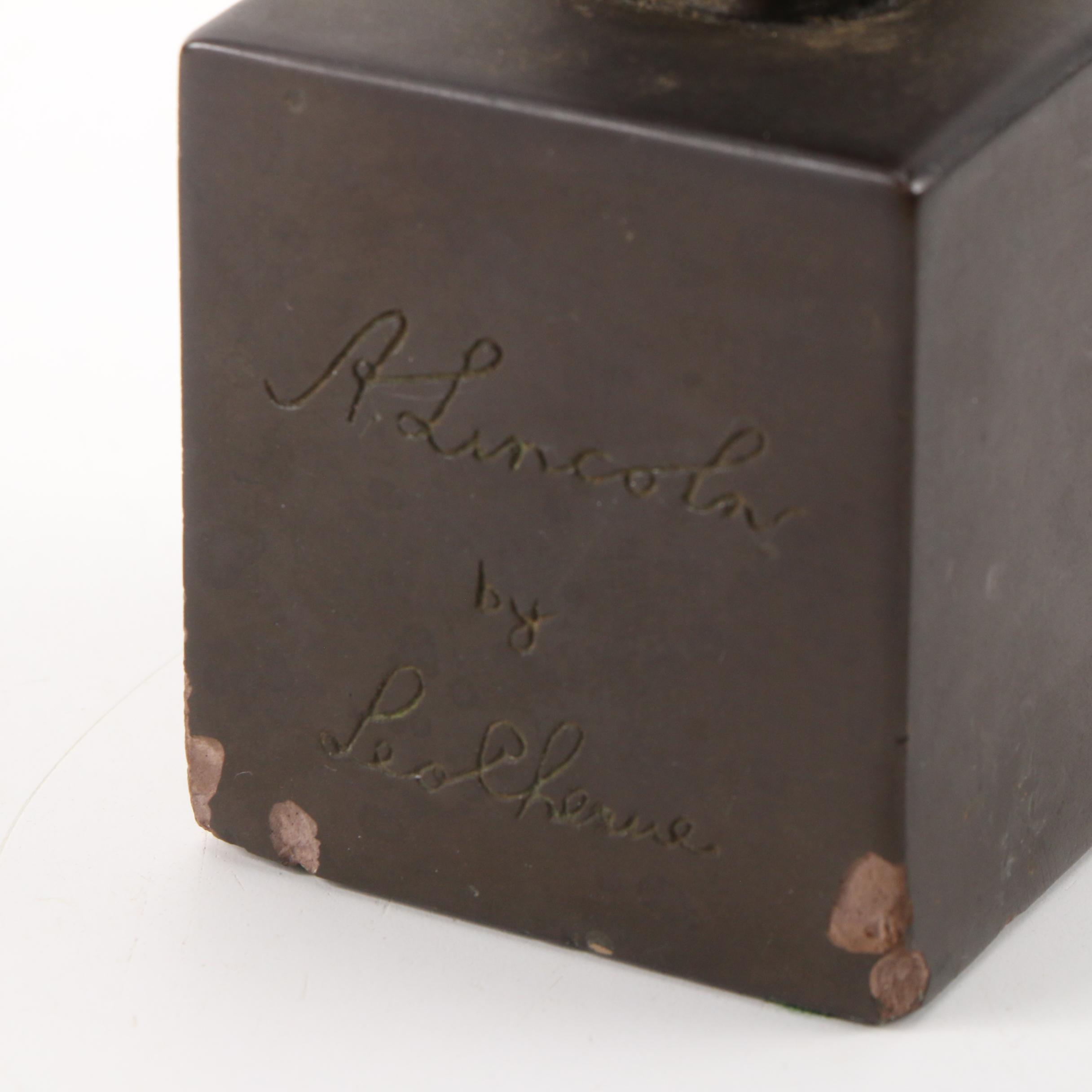 Composite Bust After Leo Cherne "Abraham Lincoln"