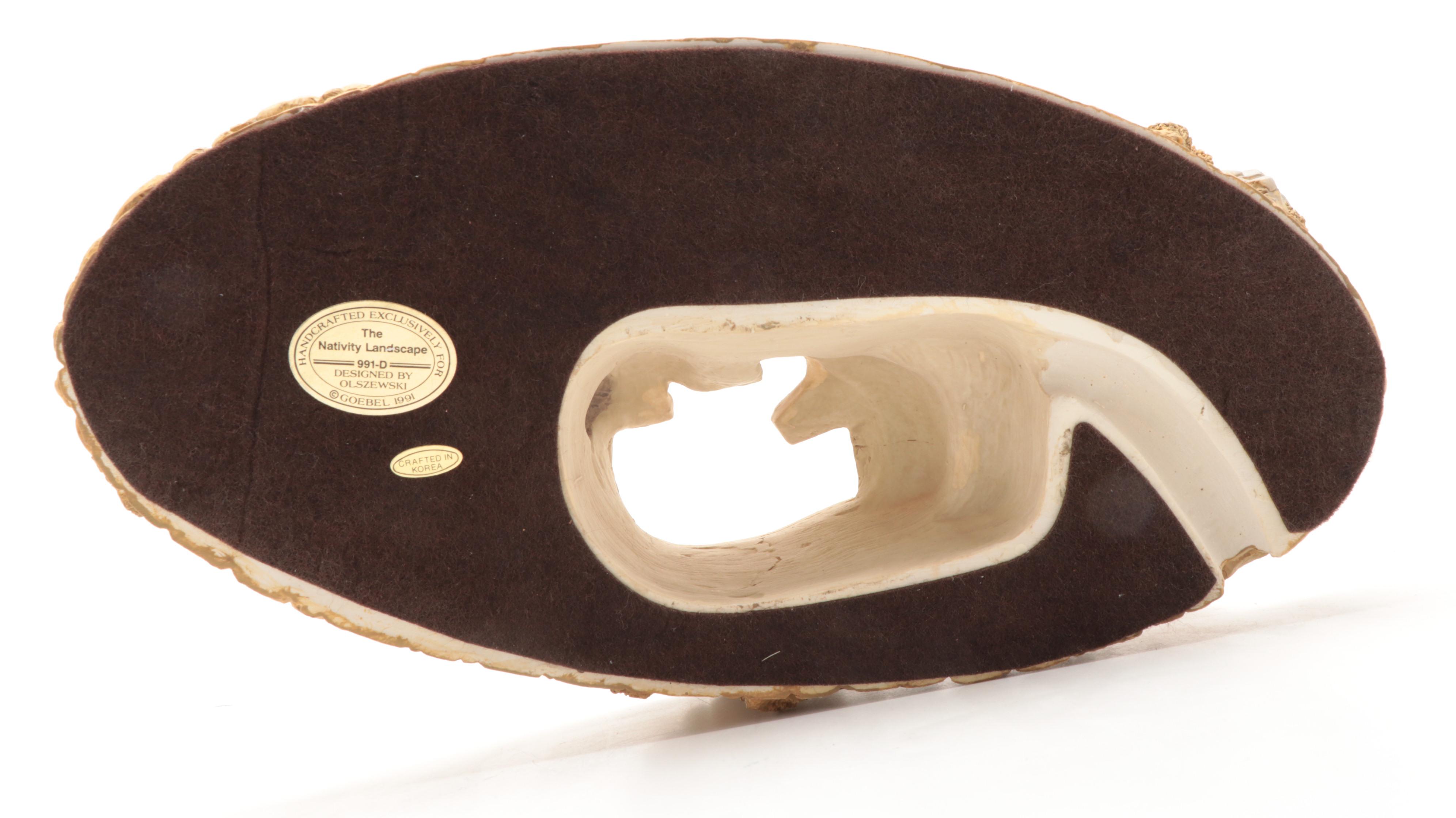 Goebel Robert Olszewski First Edition Nativity Series Bronze and Resin Figures