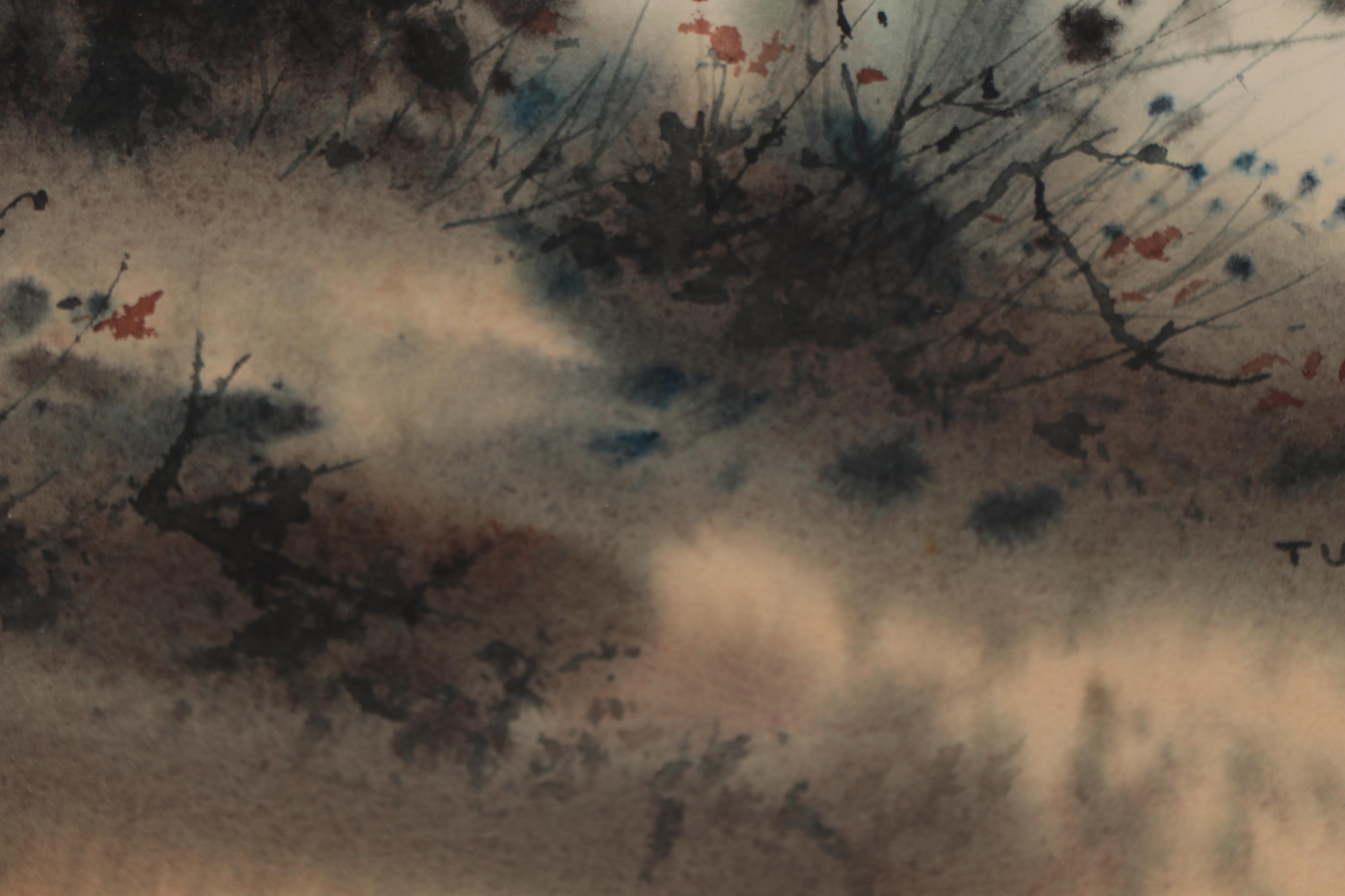 John Tupa Landscape Watercolor Painting