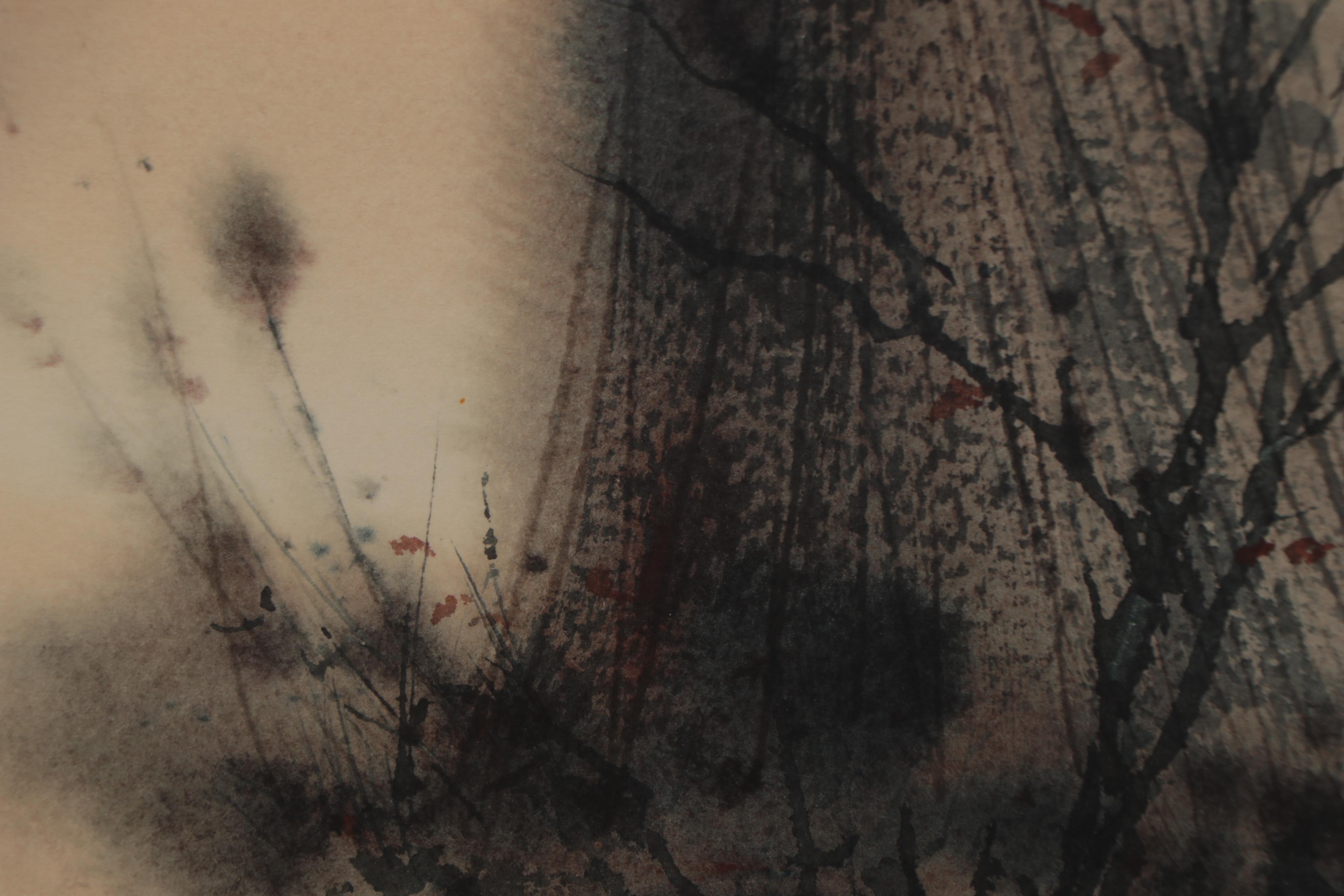 John Tupa Landscape Watercolor Painting