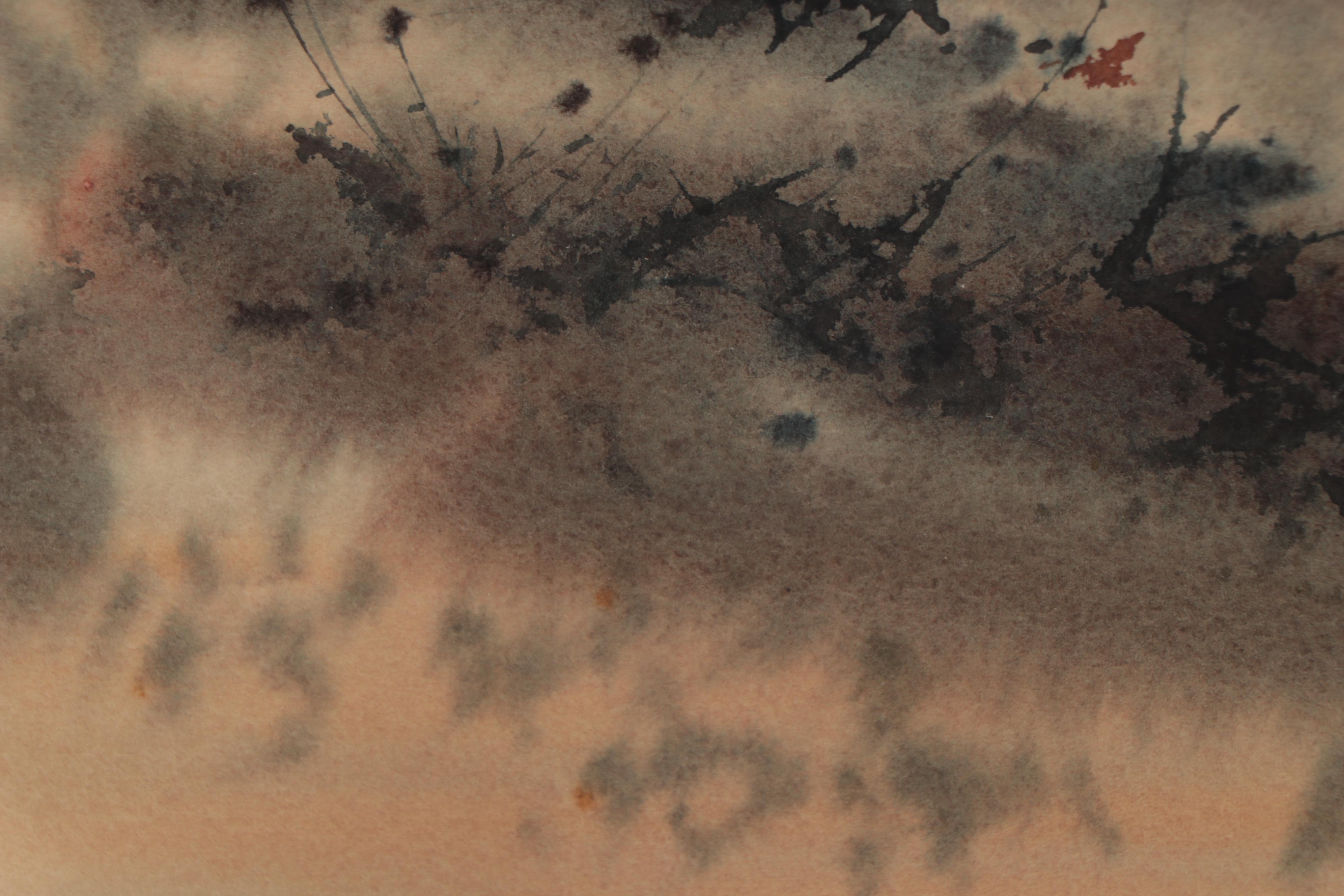 John Tupa Landscape Watercolor Painting