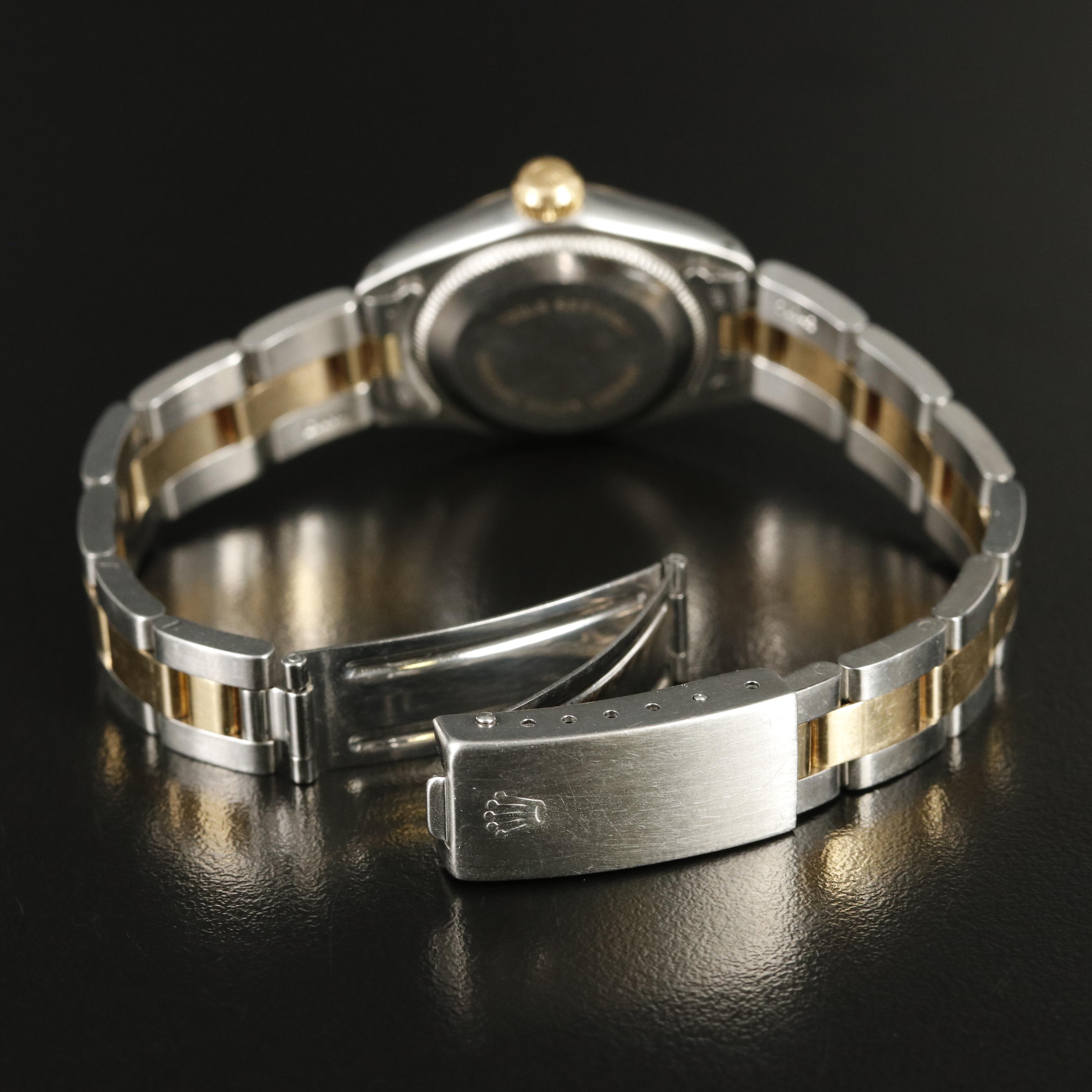 Rolex Oyster Perpetual 14K and Stainless Steel Watch