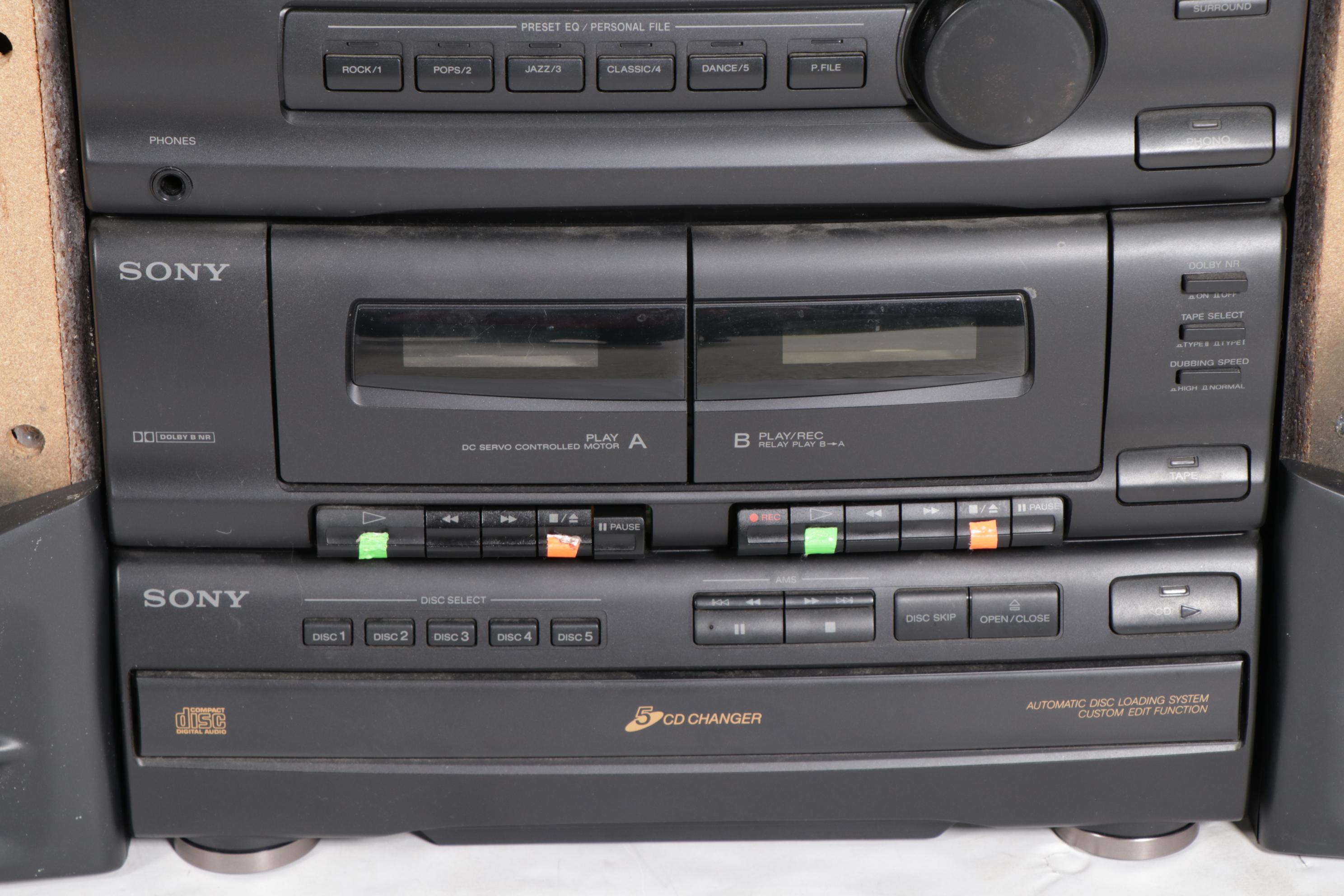 Sony LBT-D260 Compact Hi-Fi Stereo System with SS-D260 Speakers