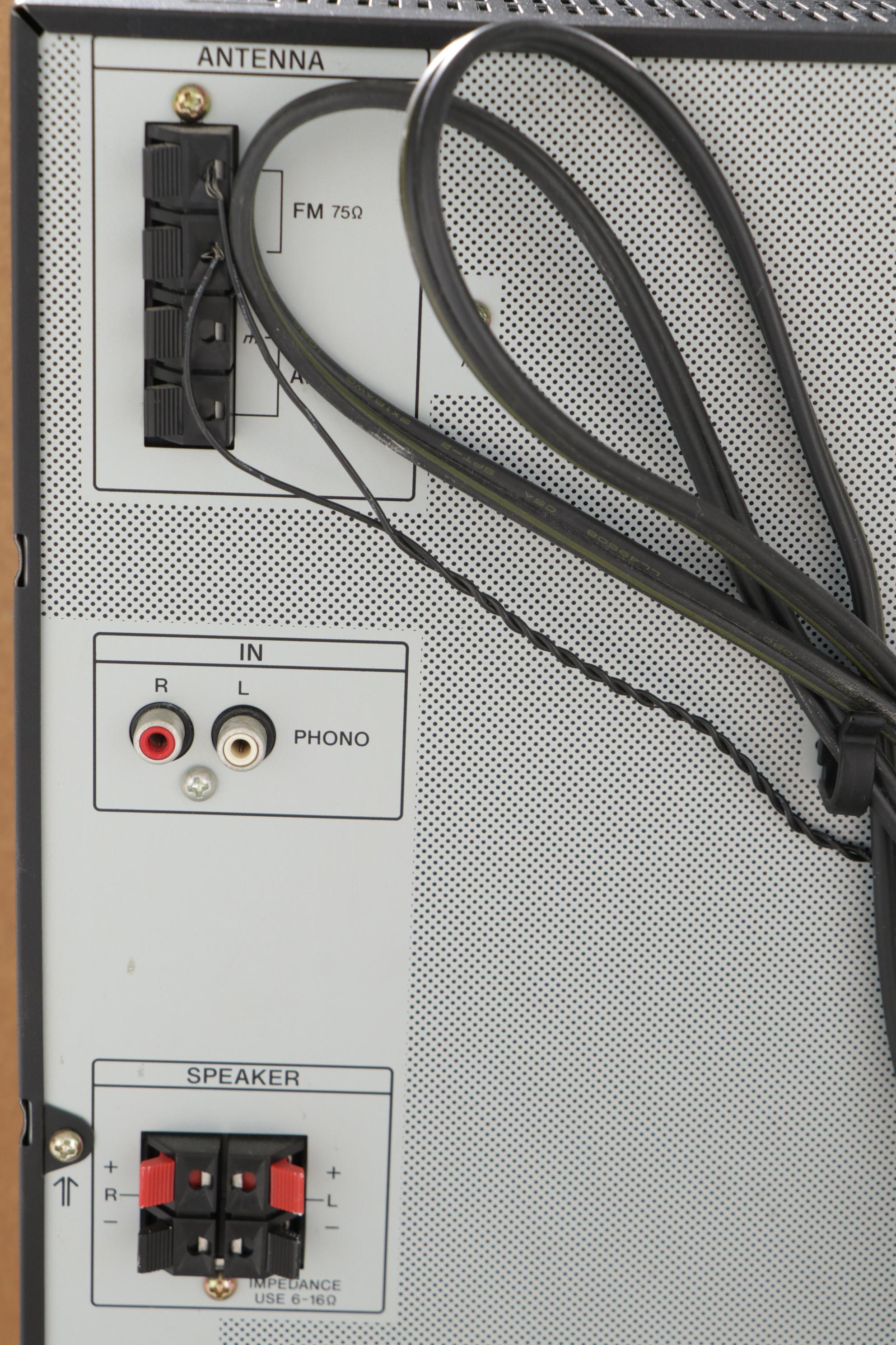 Sony LBT-D260 Compact Hi-Fi Stereo System with SS-D260 Speakers