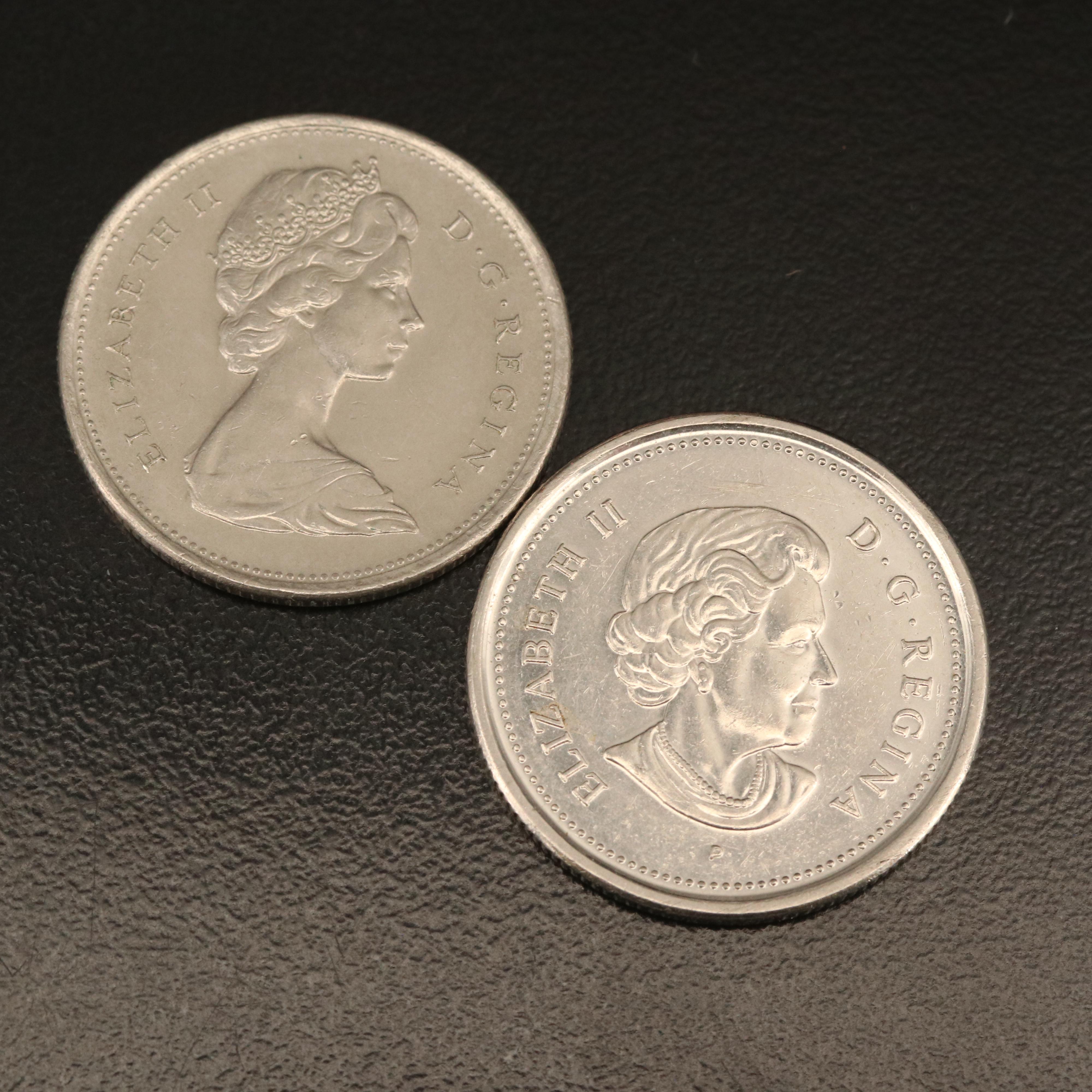 Group of Modern Canadian Coins