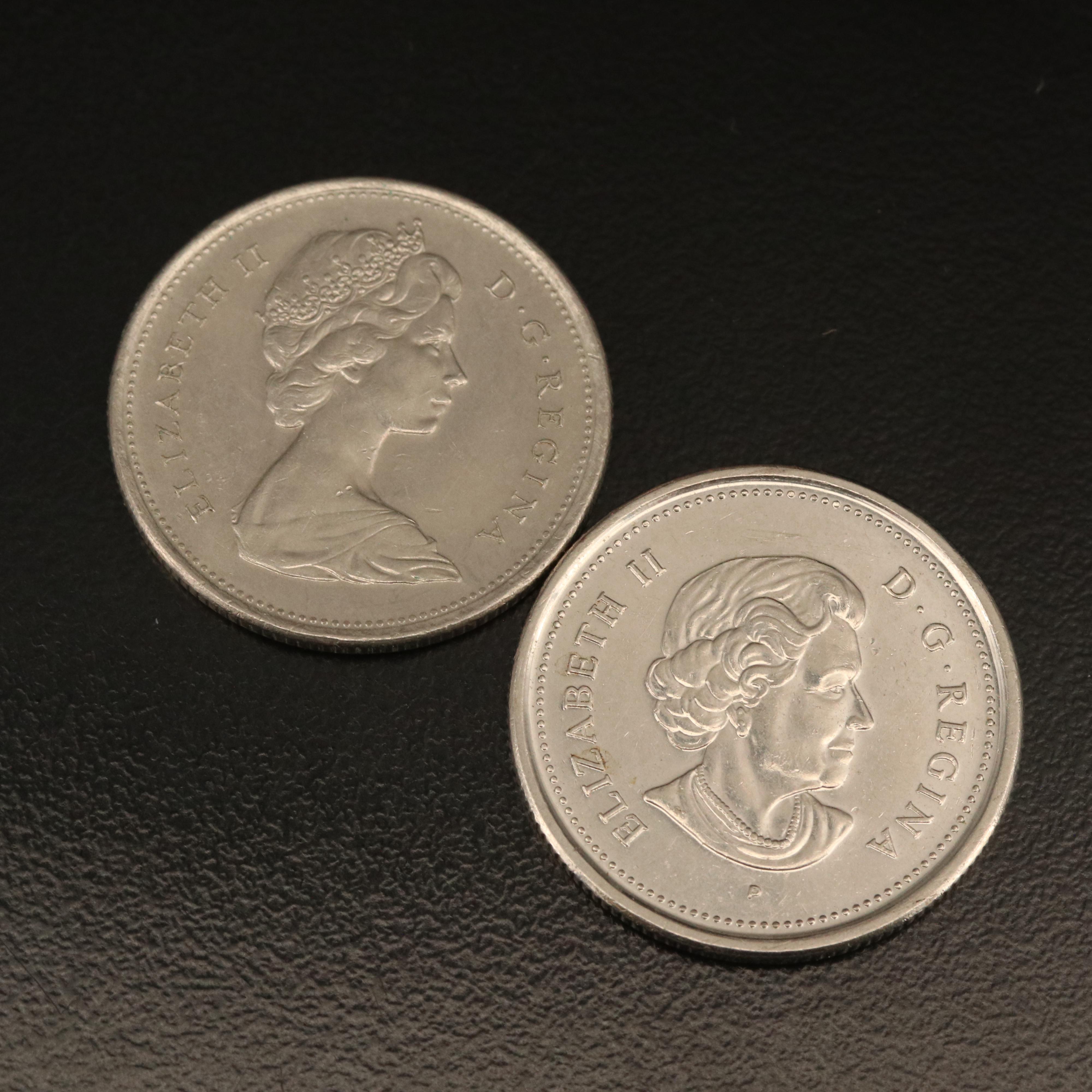 Group of Modern Canadian Coins