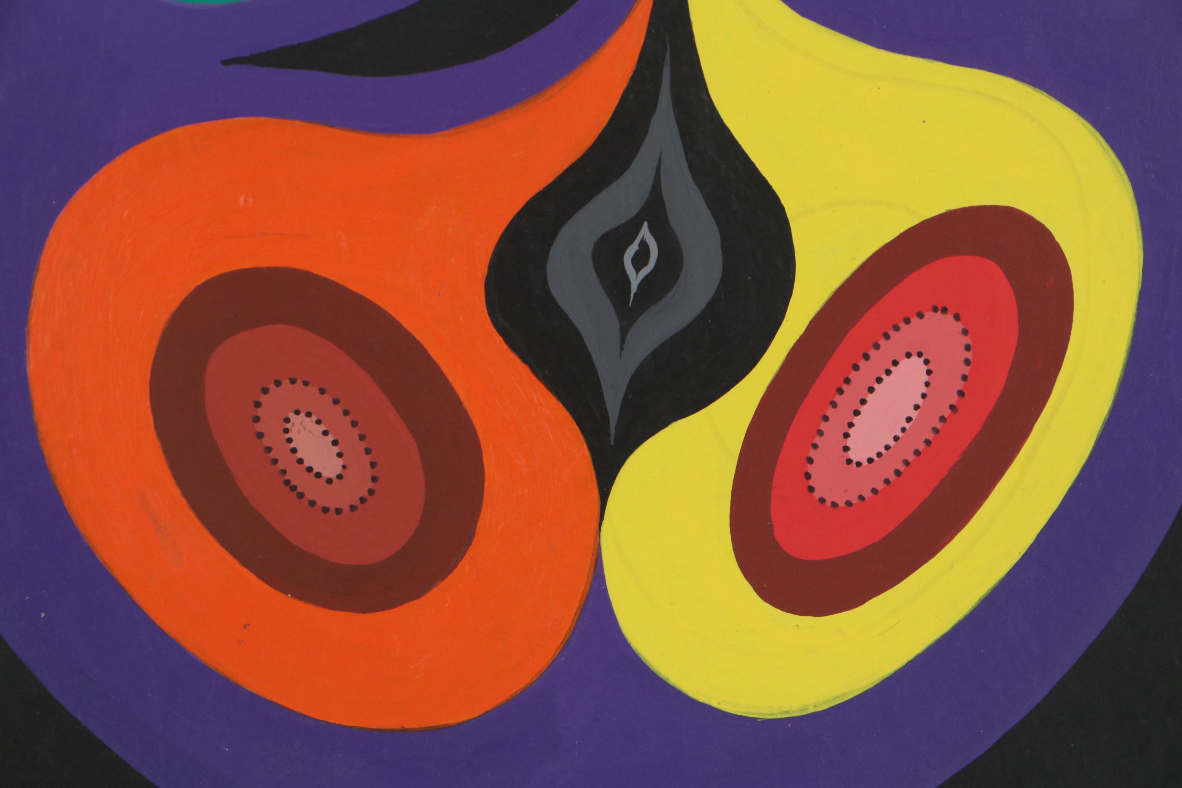 Achillo "Achi" Sullo Abstract Oil Painting