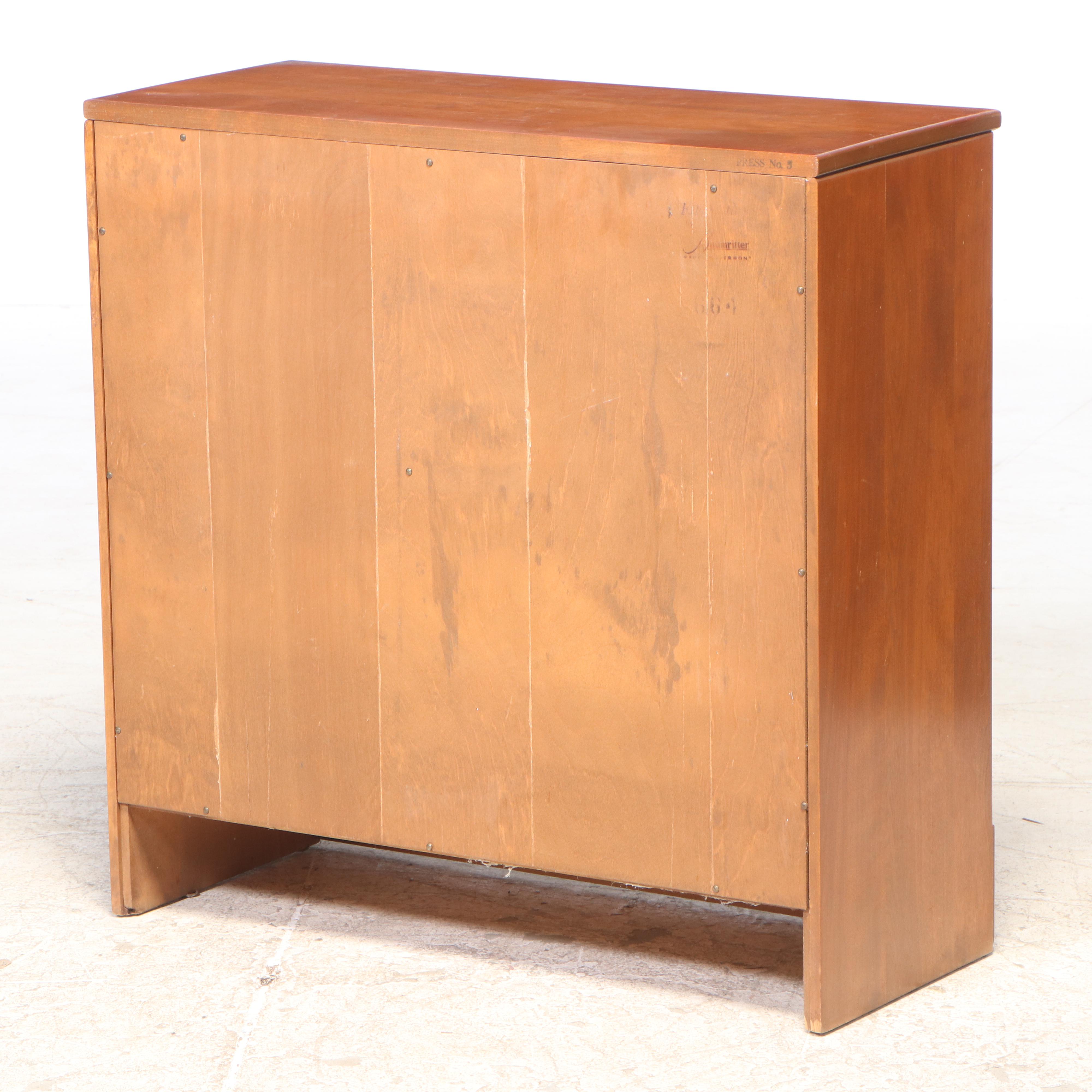 Ethan Allen by Baumritter Colonial Style Maple Bookcase