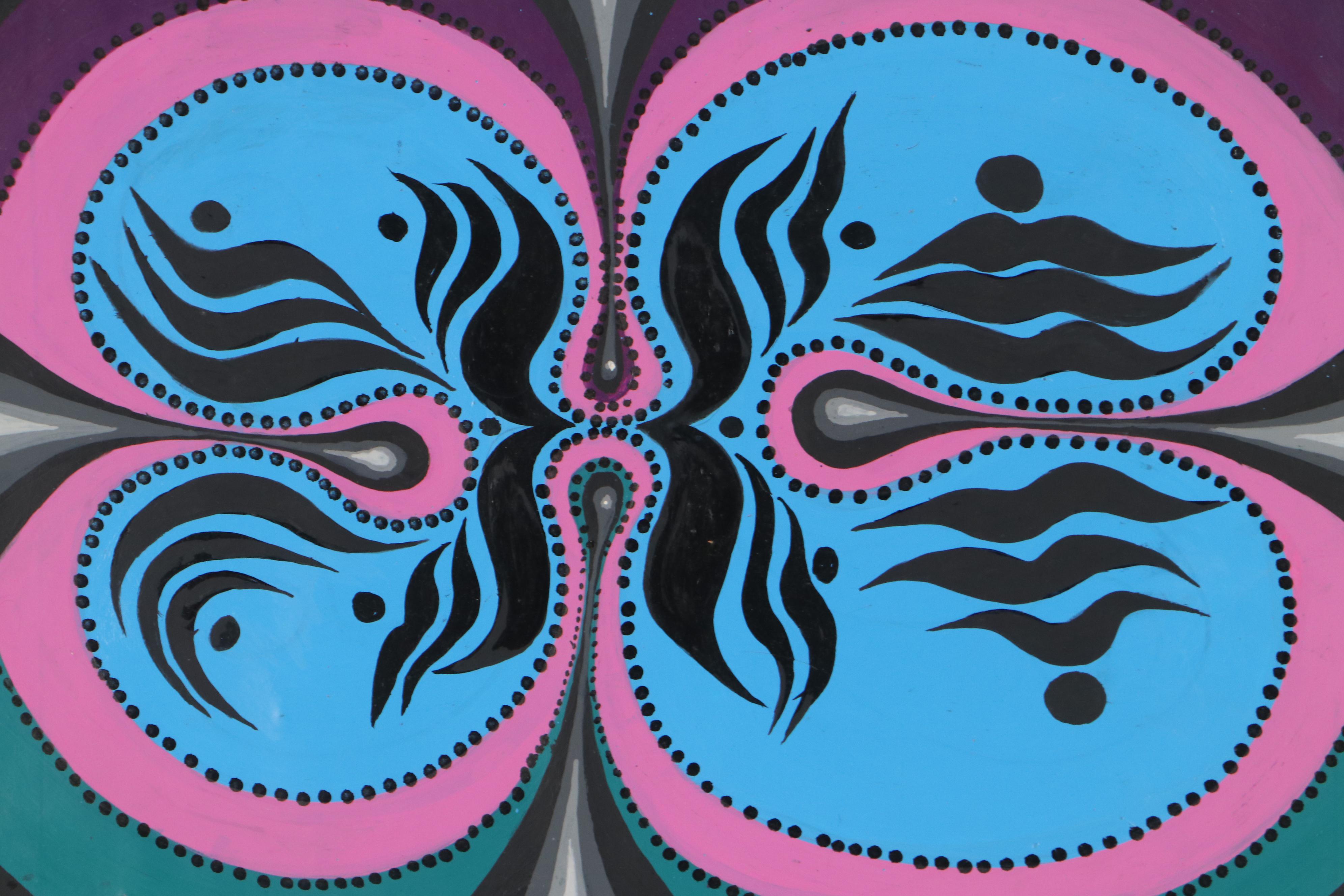 Achillo “Achi” Sullo Abstract Acrylic Painting