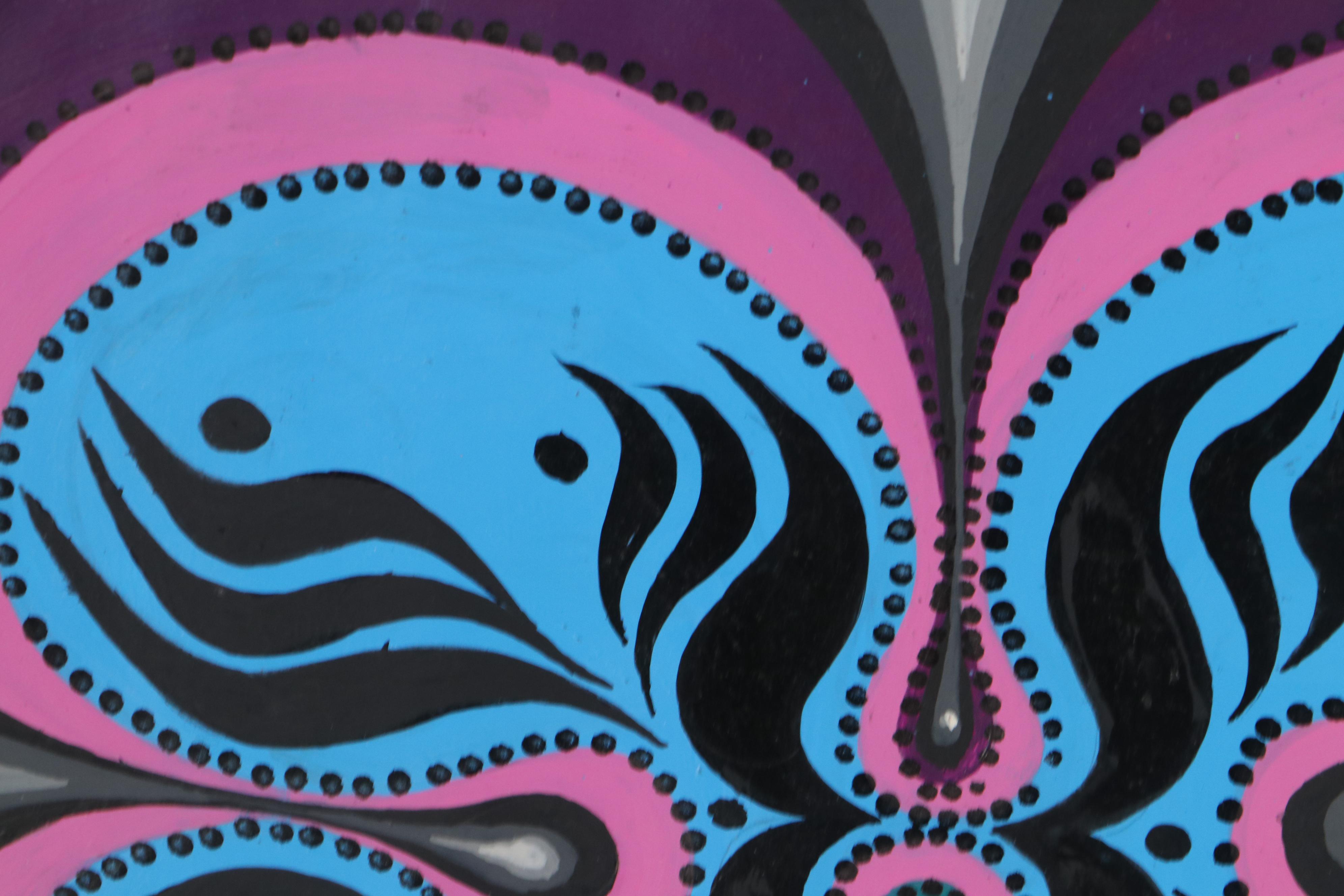 Achillo “Achi” Sullo Abstract Acrylic Painting