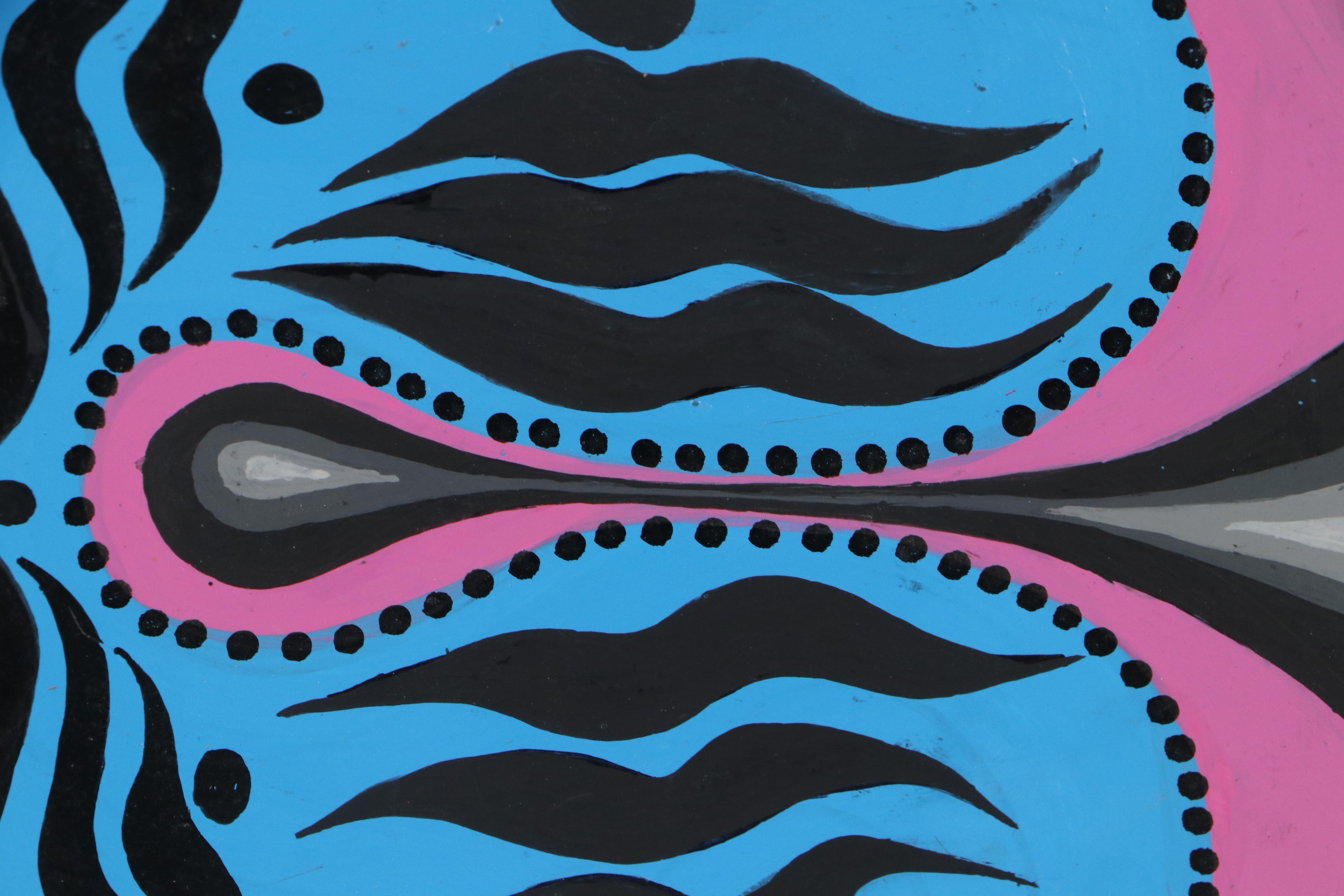 Achillo “Achi” Sullo Abstract Acrylic Painting