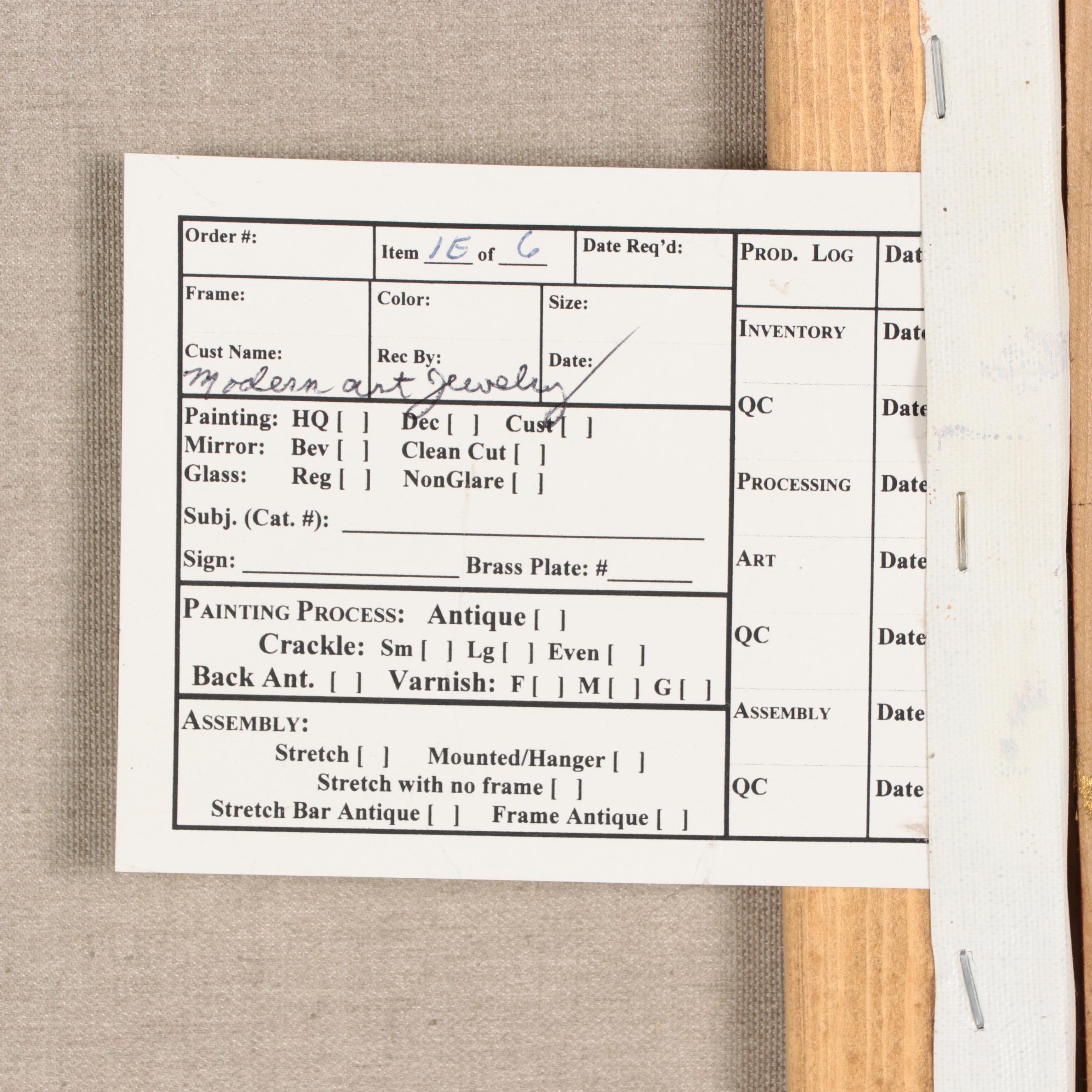 Daryl Garth Landscape Oil Painting, Circa 2000