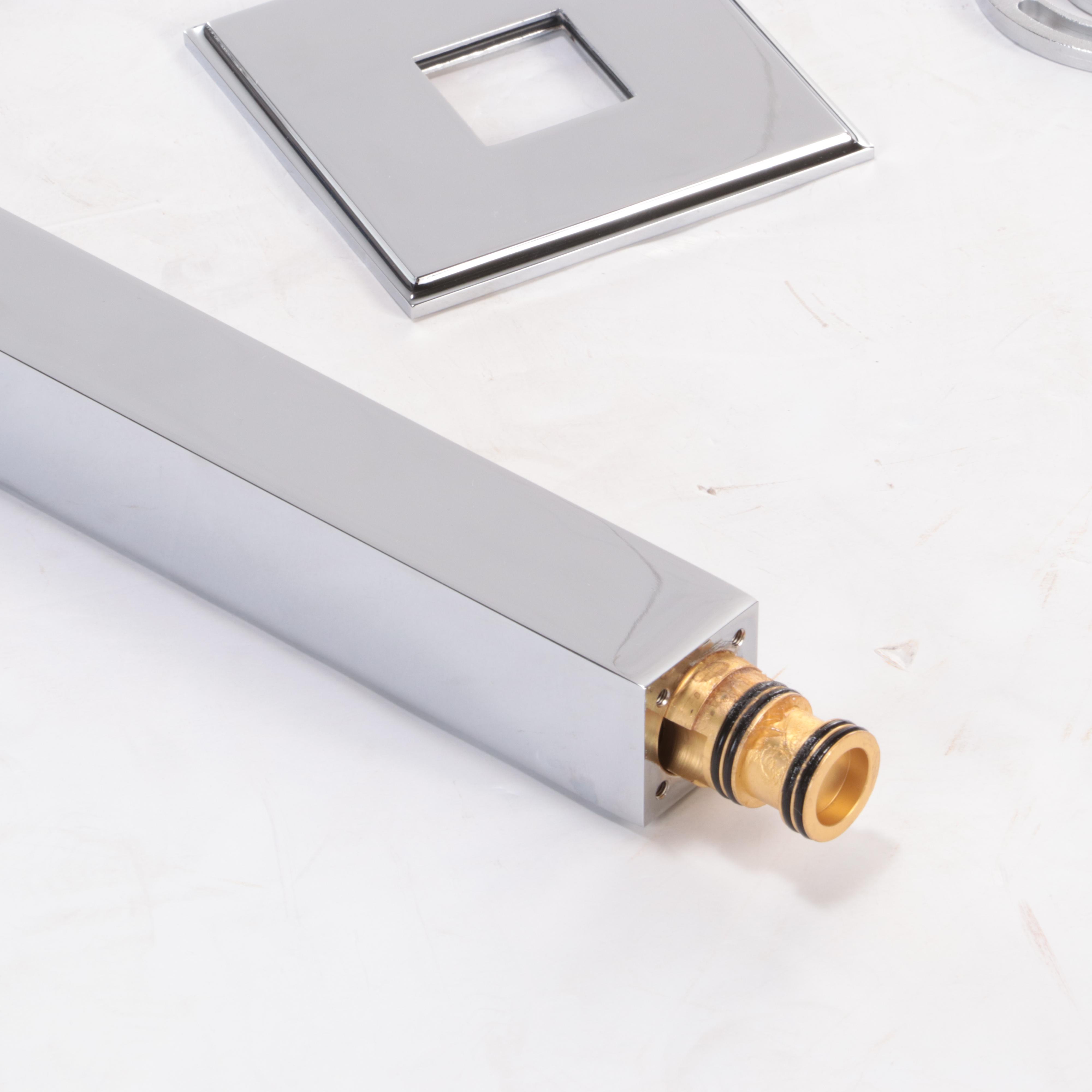 Chrome Freestanding Tub Faucet and Hand Shower