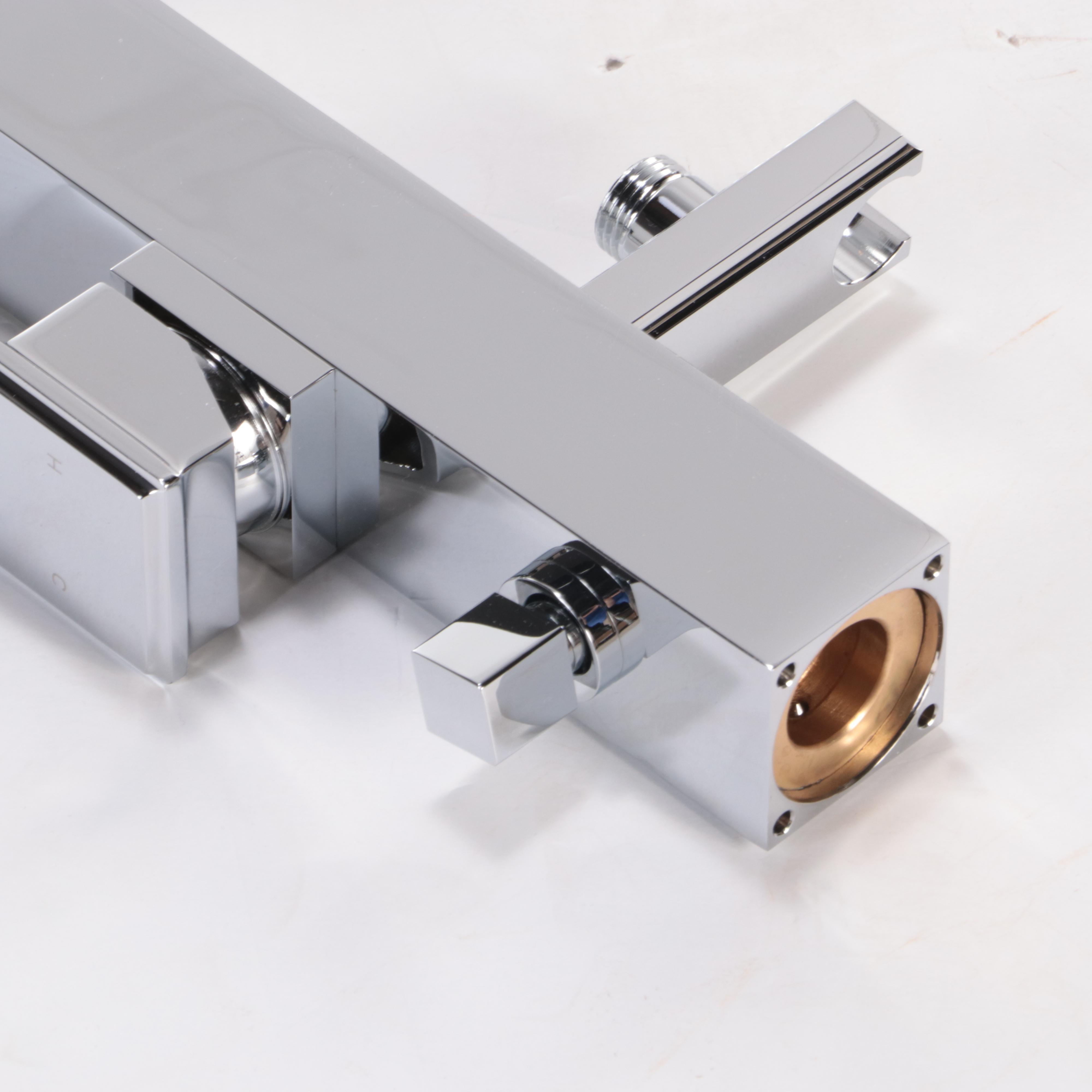 Chrome Freestanding Tub Faucet and Hand Shower