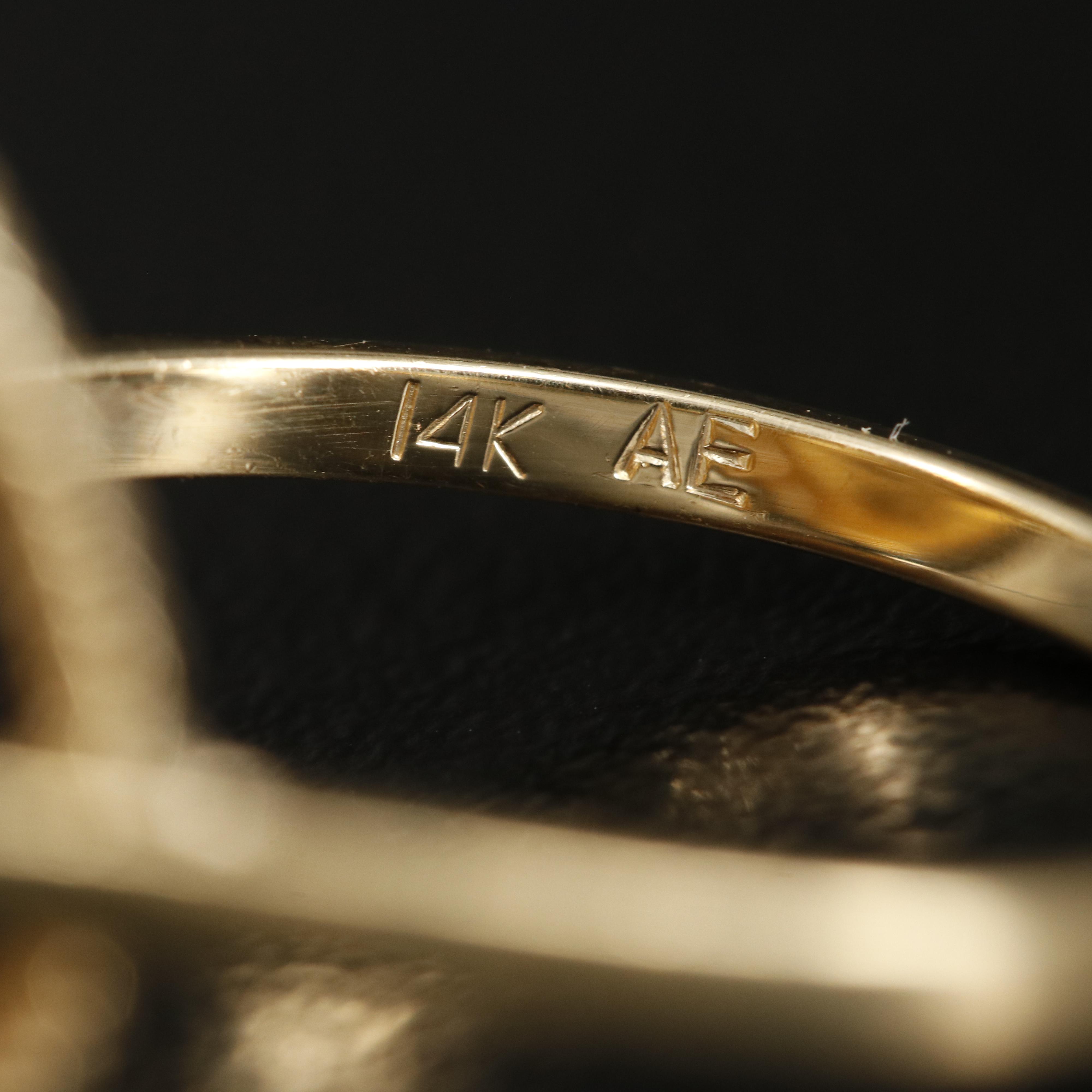 2015 14K American Gold Eagle Coin Ring