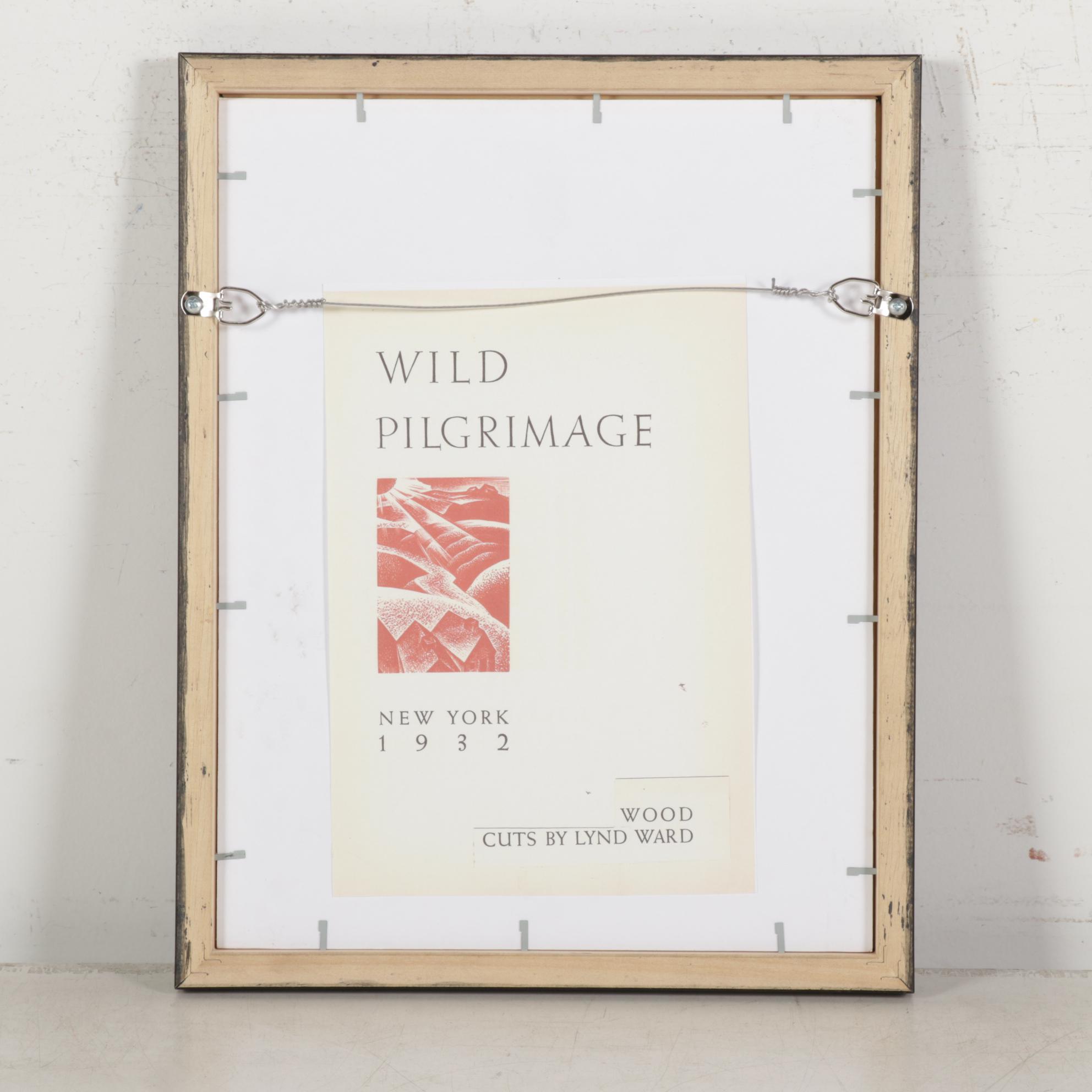 Lynd Ward Woodcut From "Wild Pilgrimage," 1932