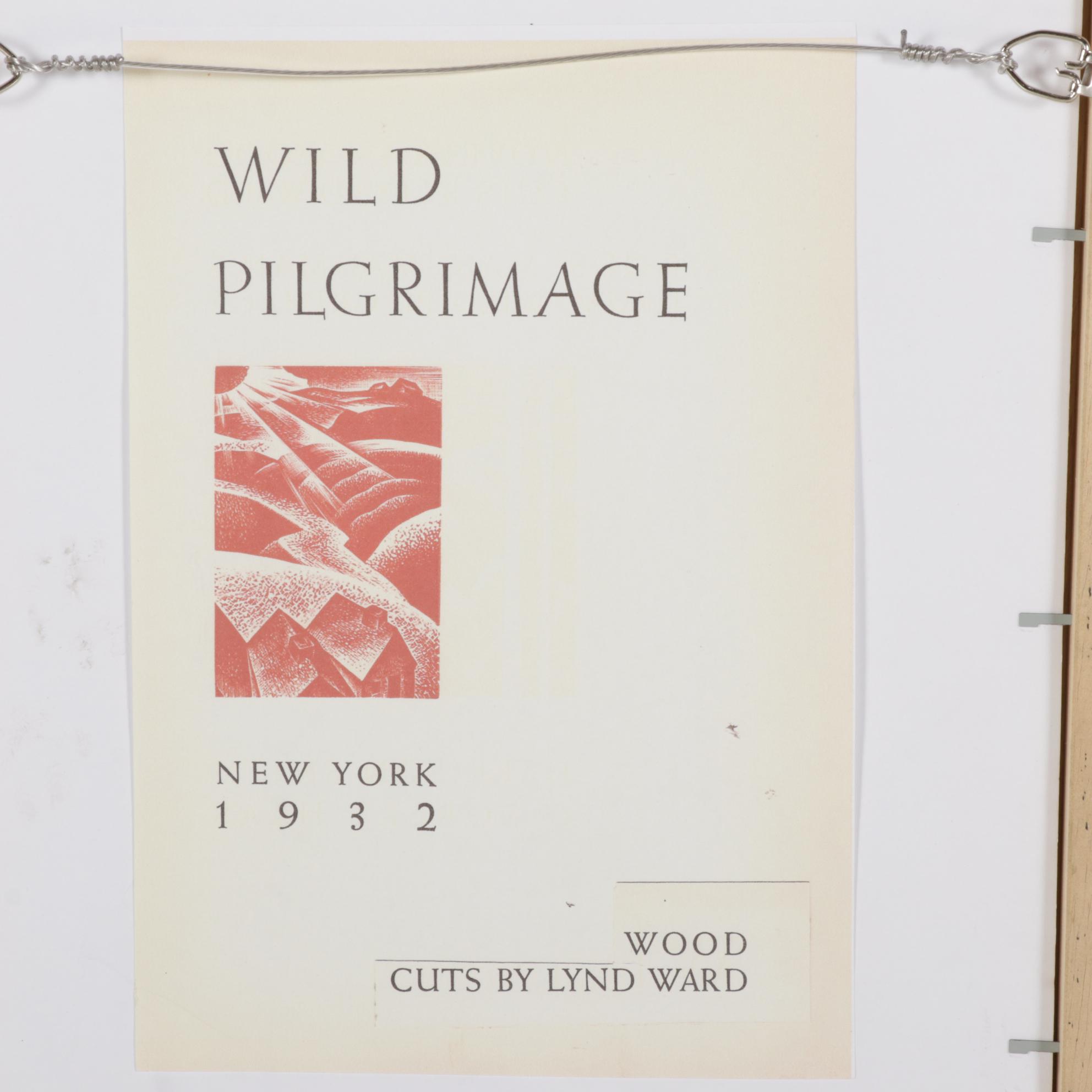 Lynd Ward Woodcut From "Wild Pilgrimage," 1932