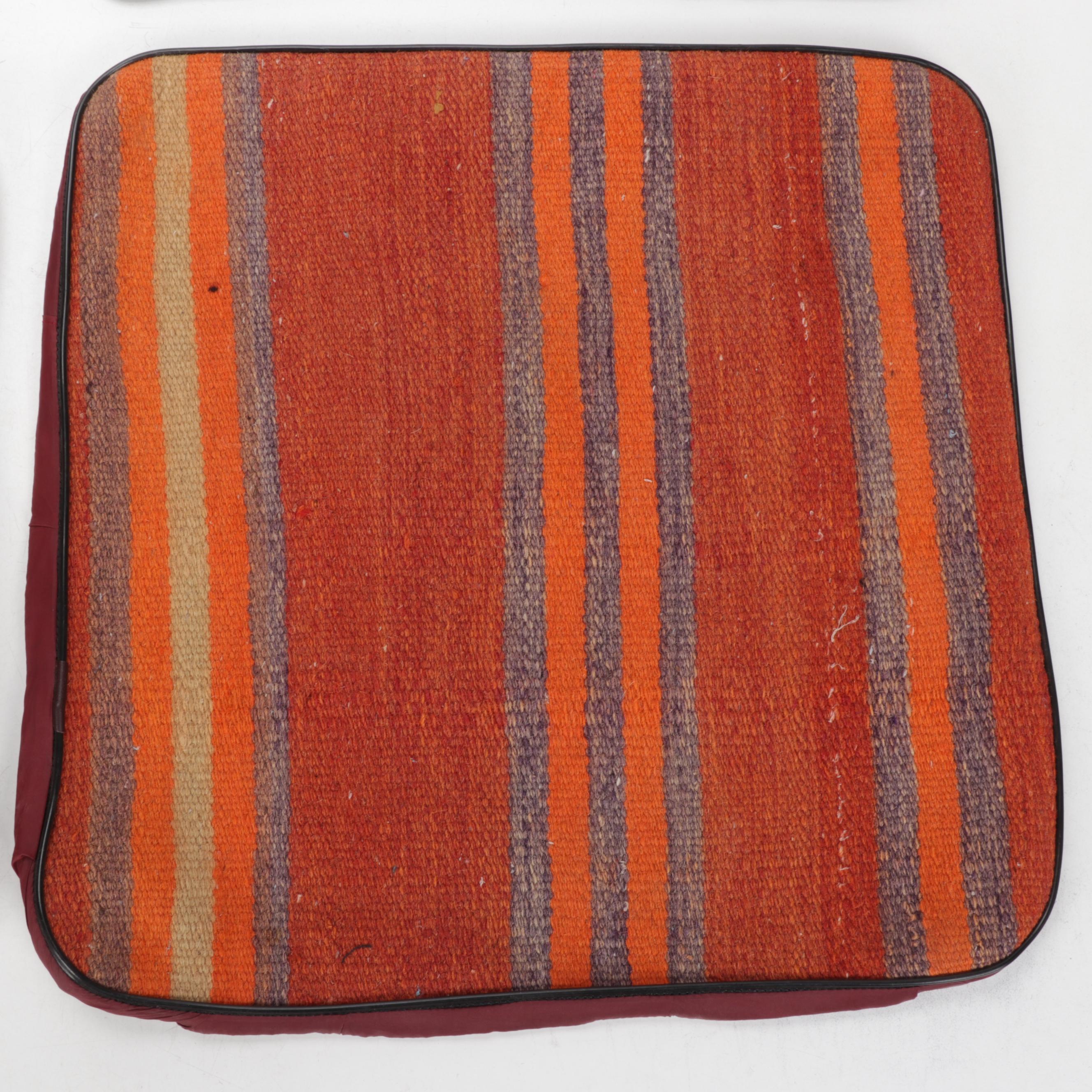 Handwoven Kilim Face Throw Pillow Covers