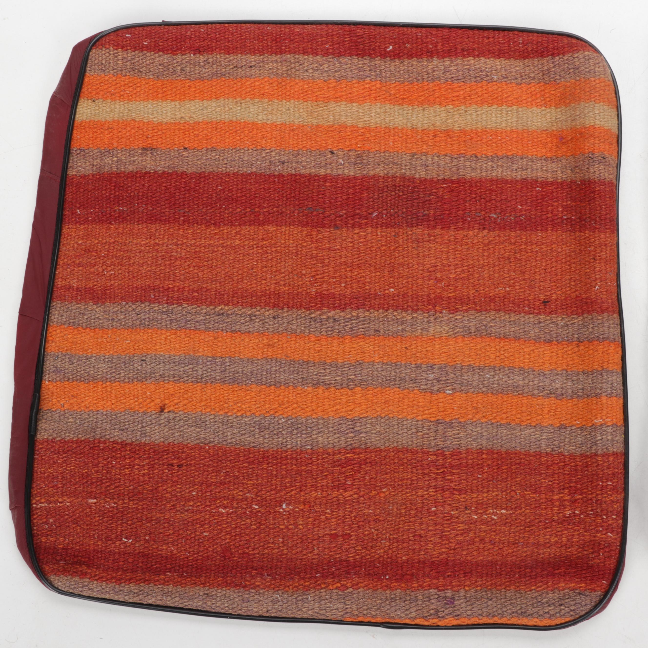 Handwoven Kilim Face Throw Pillow Covers