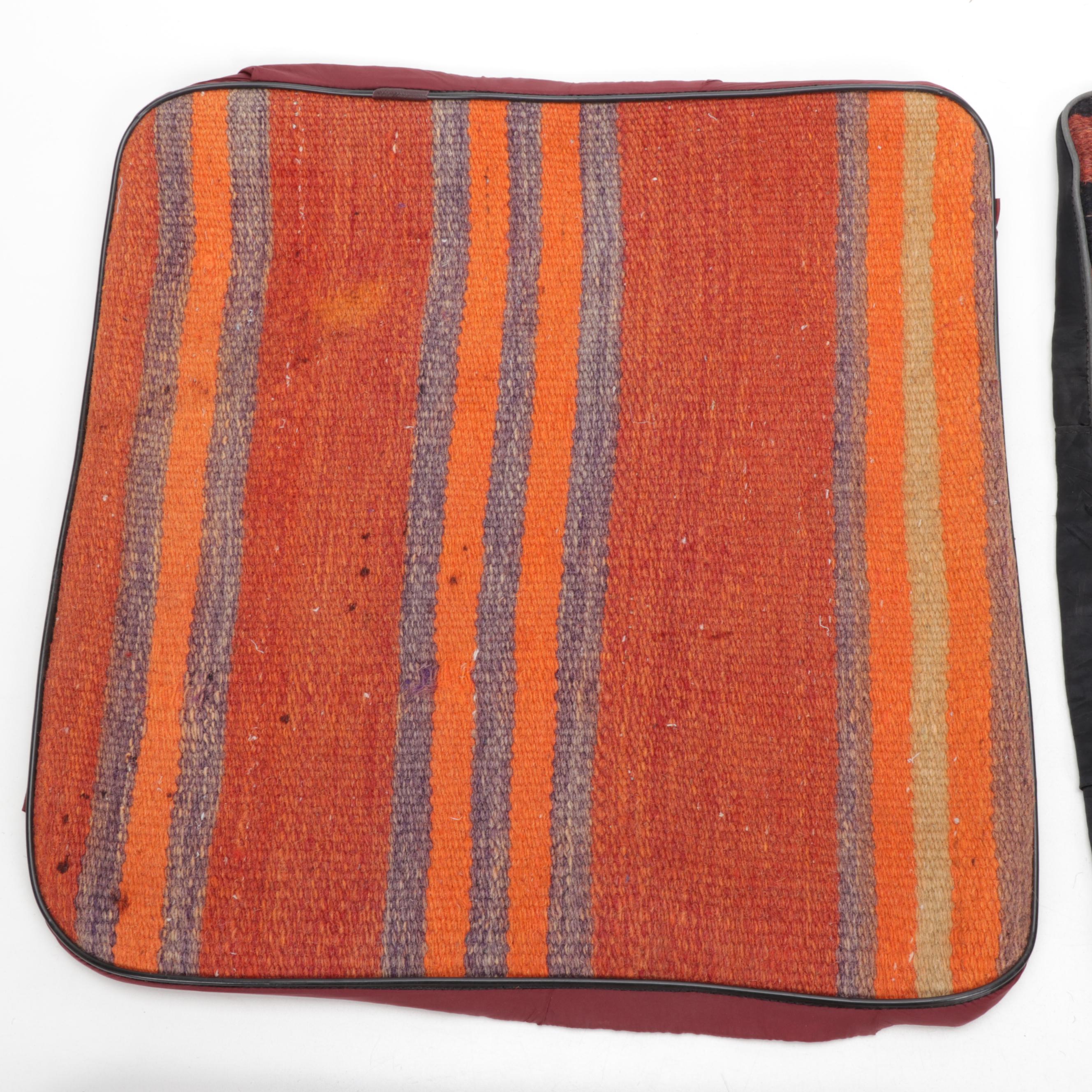 Handwoven Kilim Face Throw Pillow Covers