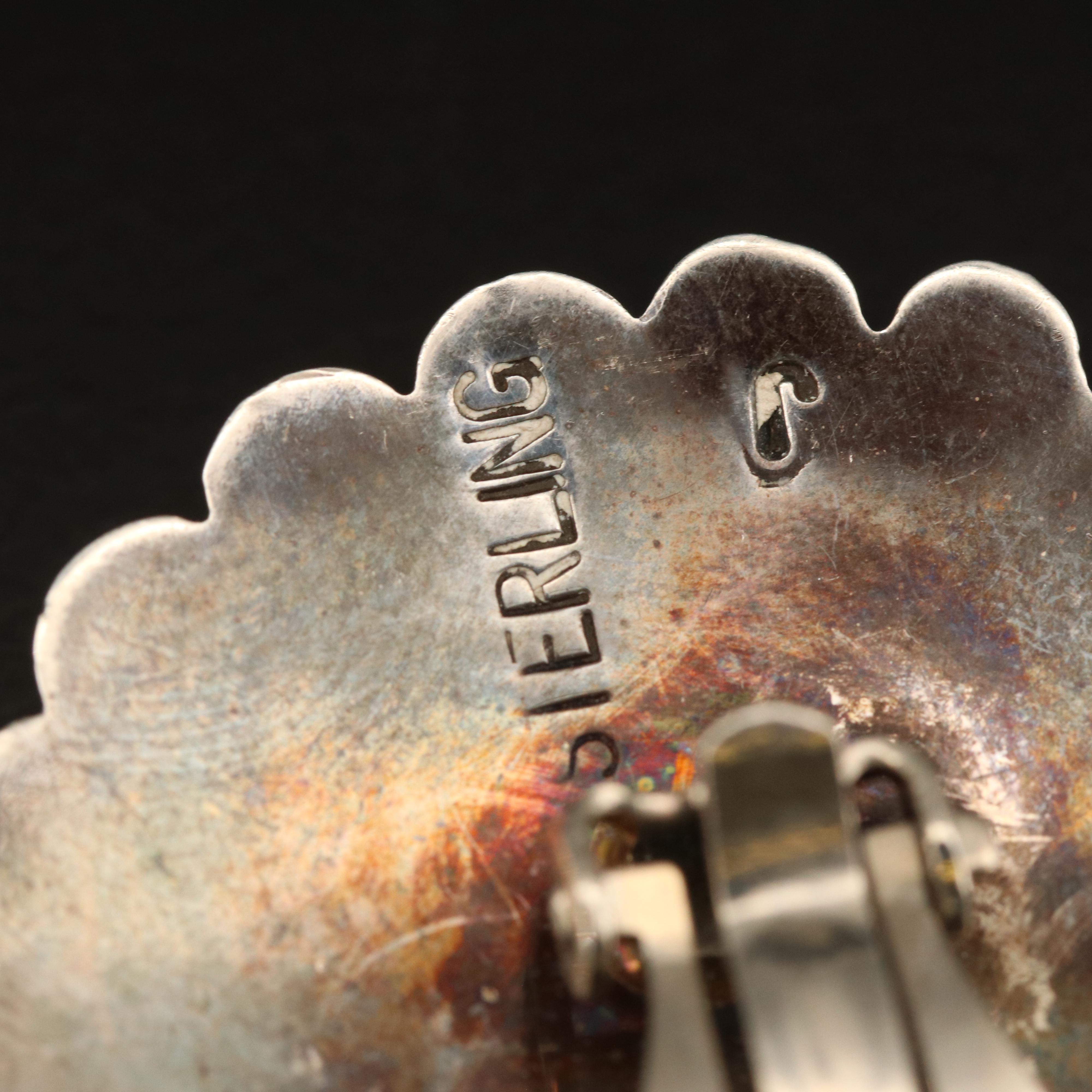 Sterling Coral, Turquoise and Spiny Oyster Earring Selection